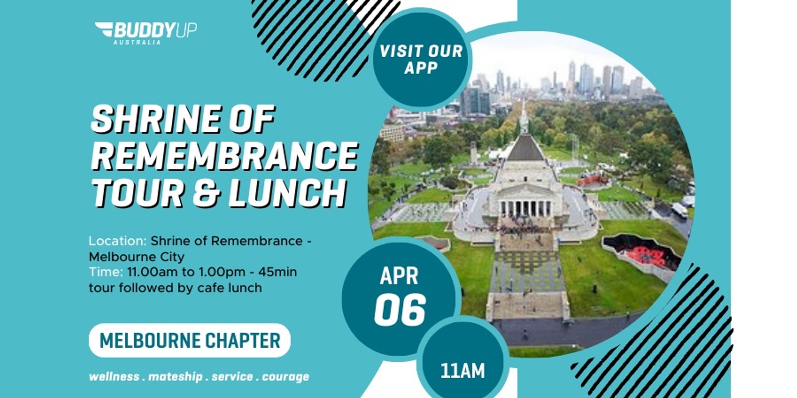 Banner image for Shrine of Remembrance Tour & Lunch