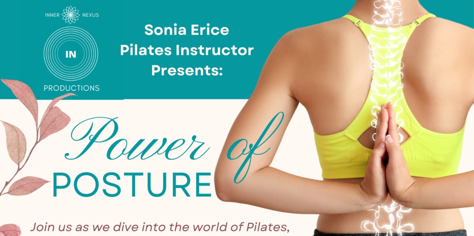 Banner image for Power of Posture Pilates Workshop