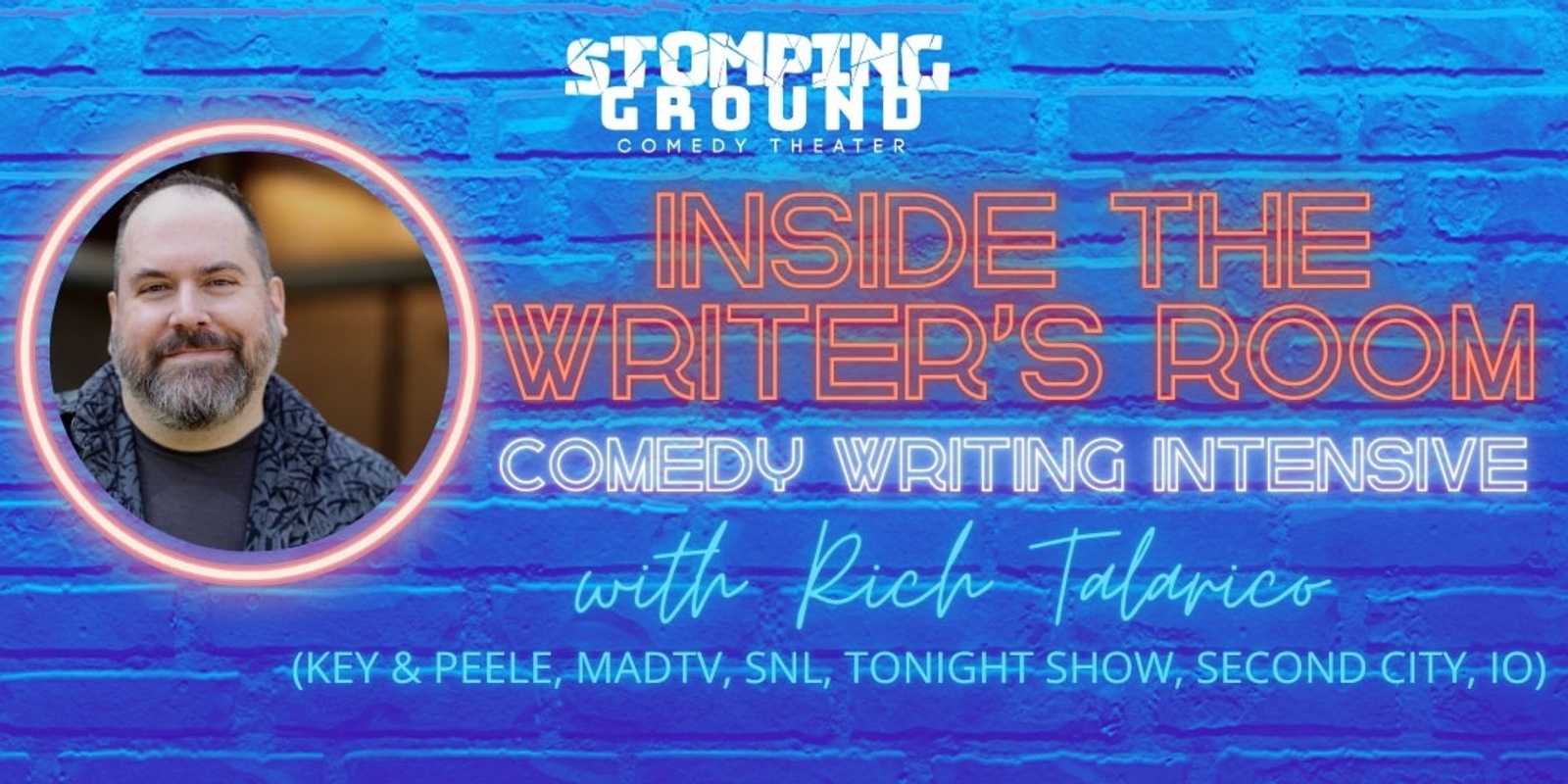 Banner image for Inside the Writer's Room: Comedy Writing Intensive with Rich Talarico