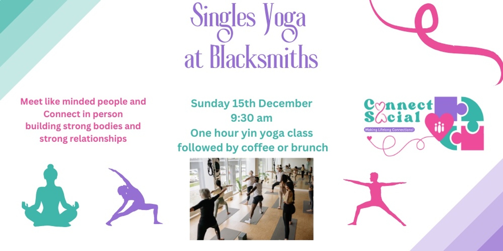 Banner image for Singles Yoga - BlackSmiths