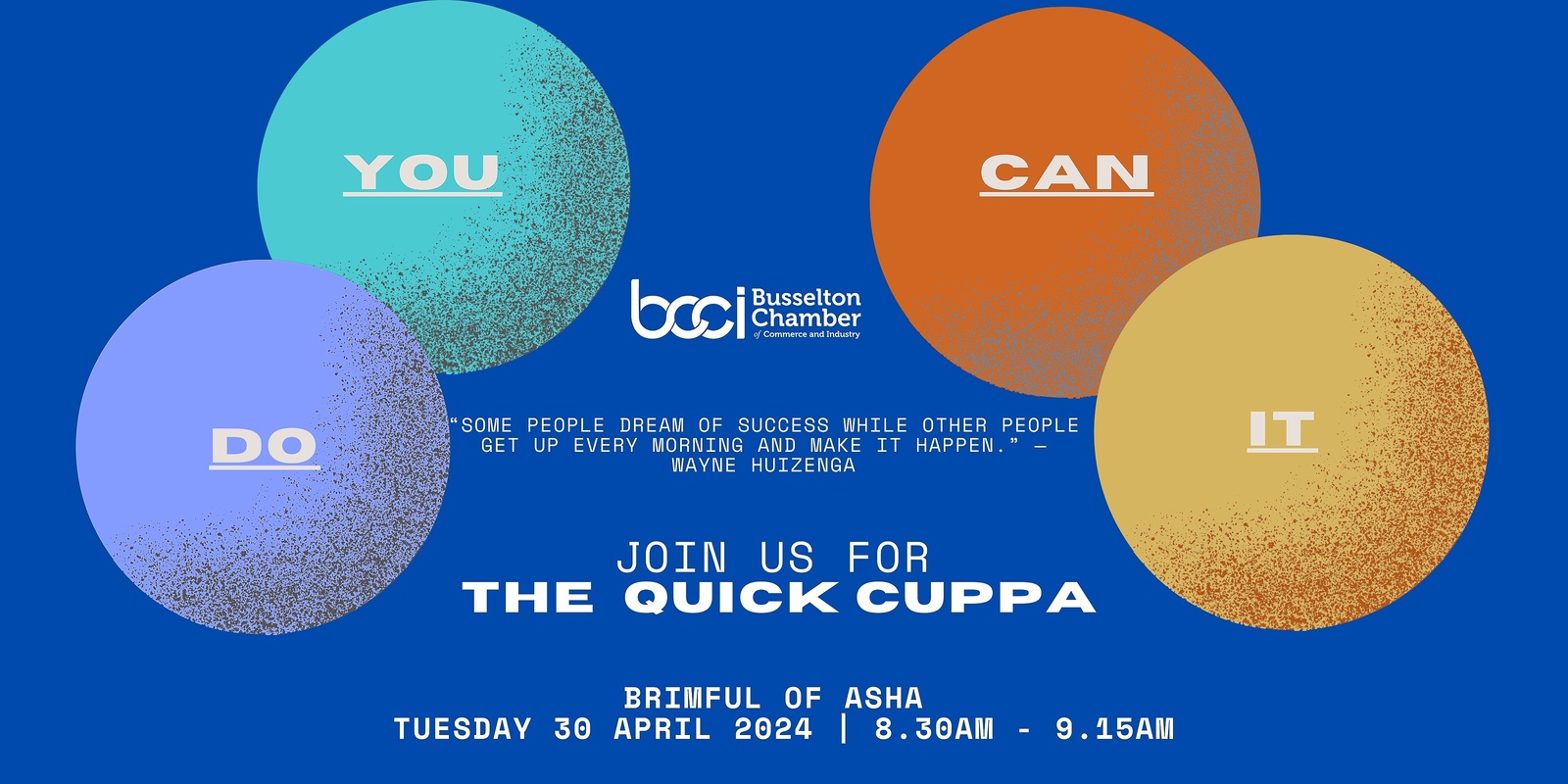 Banner image for The Quick Cuppa