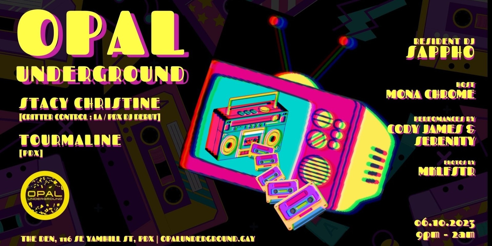 Banner image for Opal Underground