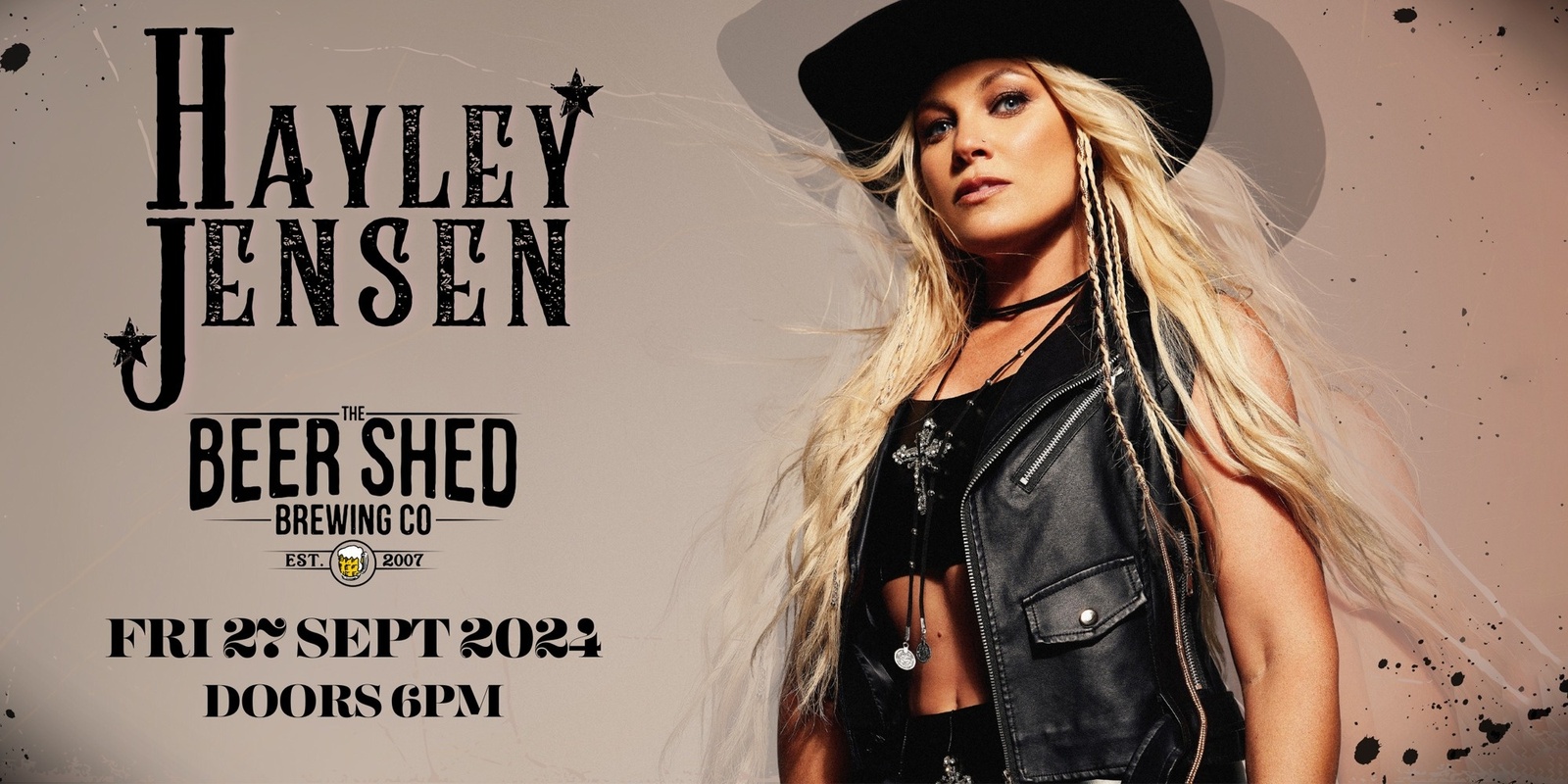 Banner image for Hayley Jensen Live at The Beer Shed