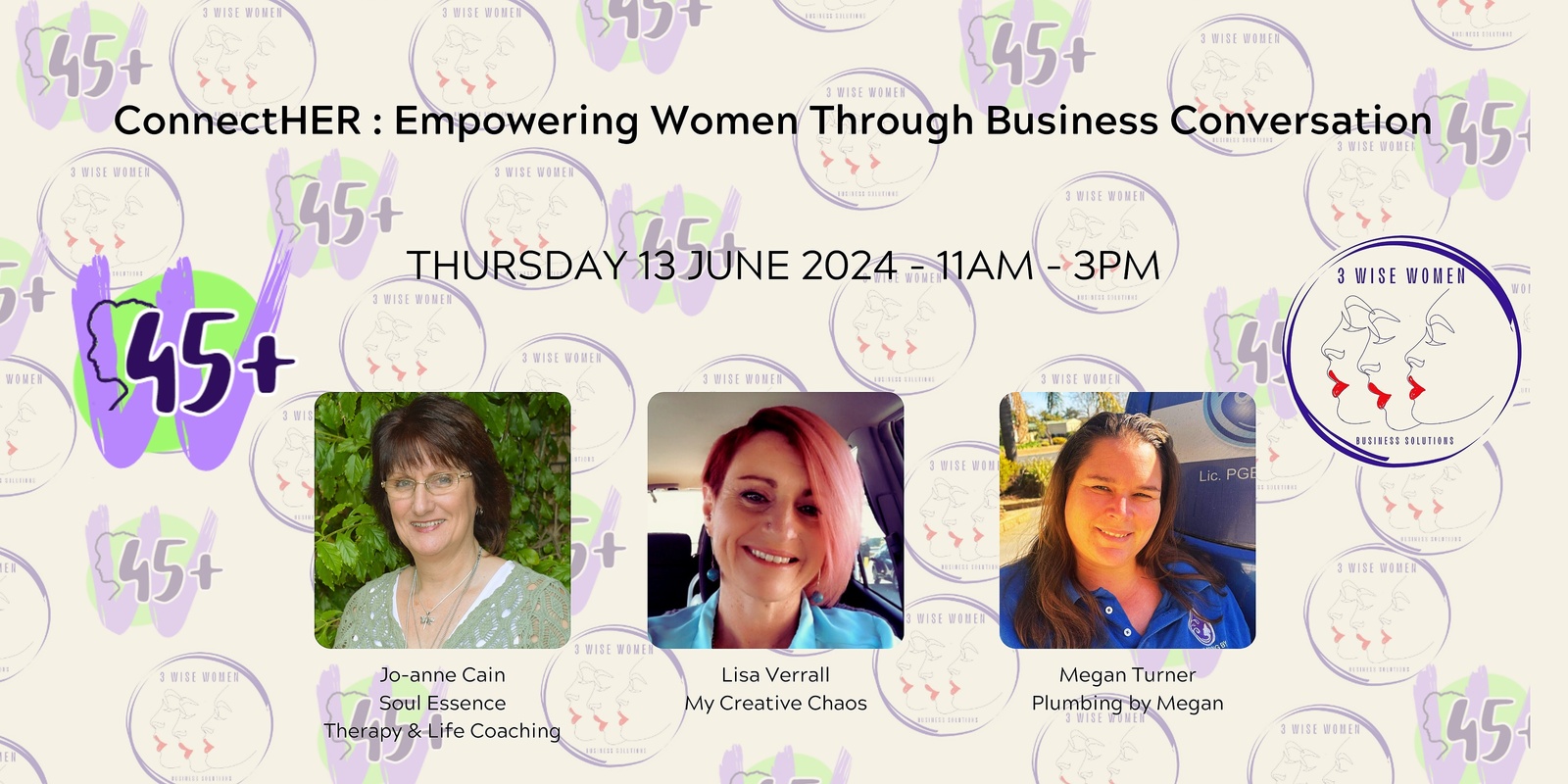 Banner image for ConnectHER: Empowering Women Through Business Conversation
