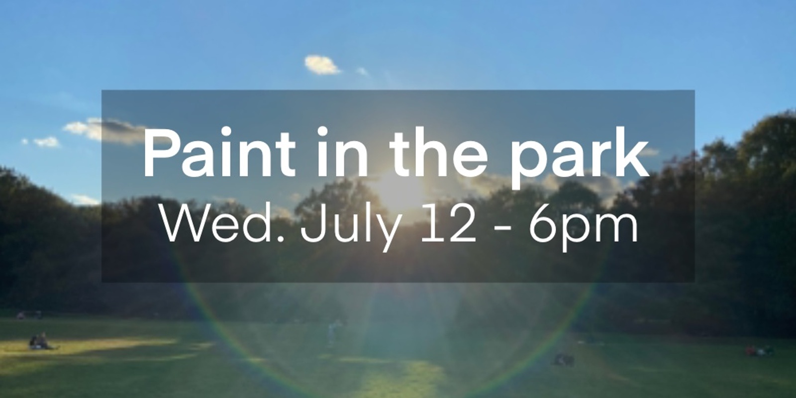 Banner image for Paint in the park