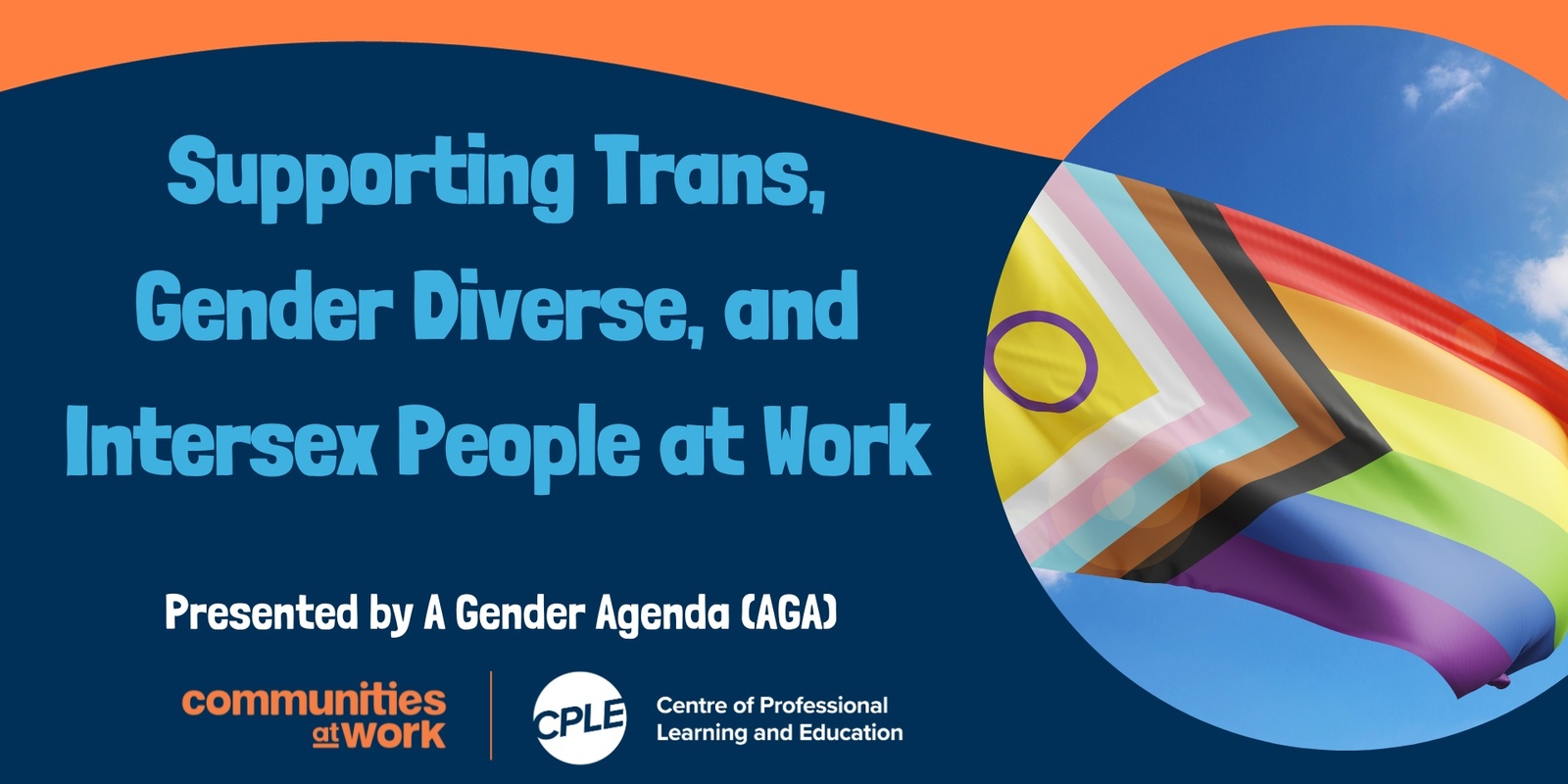 Banner image for Supporting Trans, Gender Diverse, and Intersex People at Work