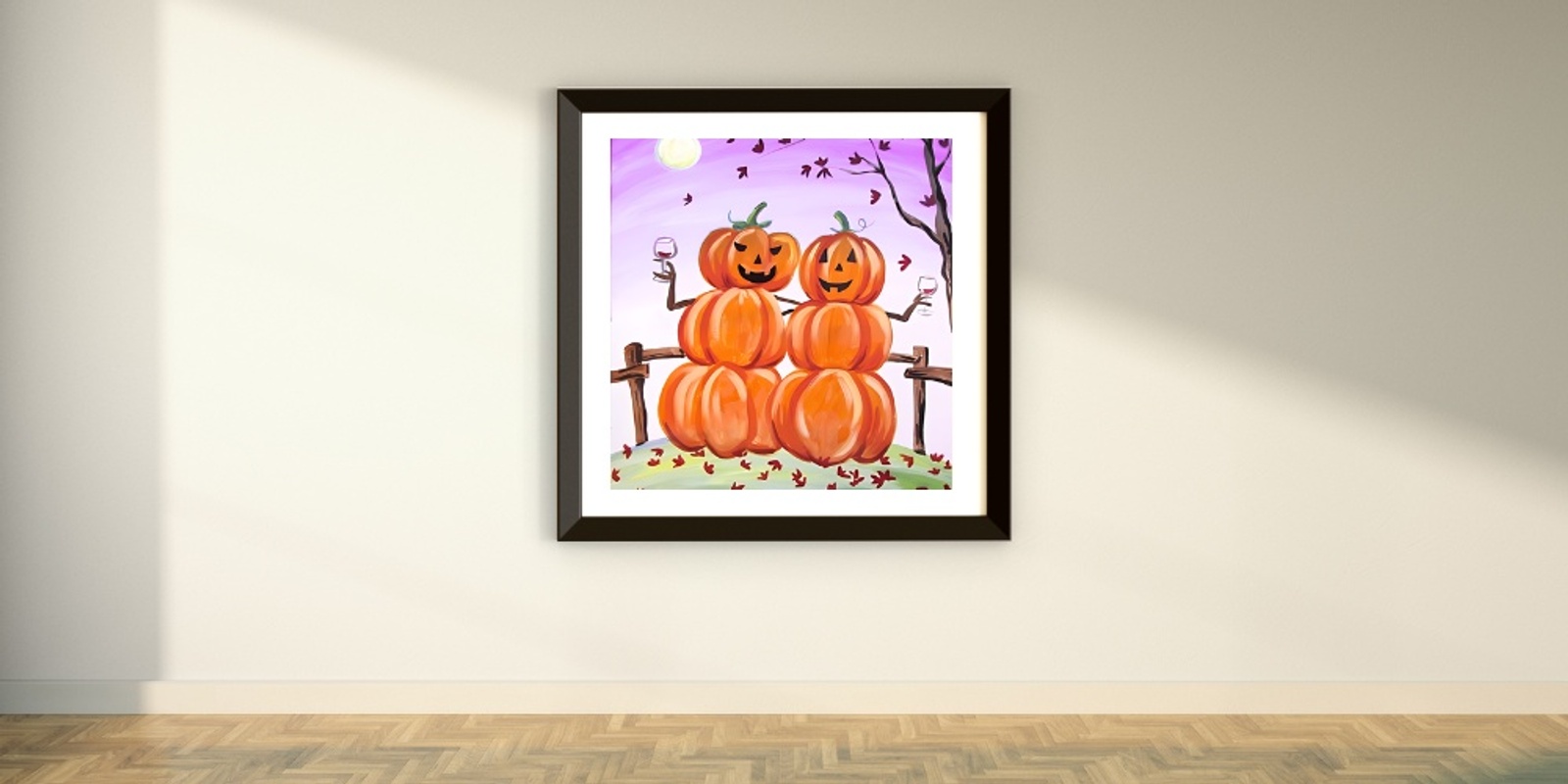 Banner image for Pumpkin Buddies Instructed Painting Event 