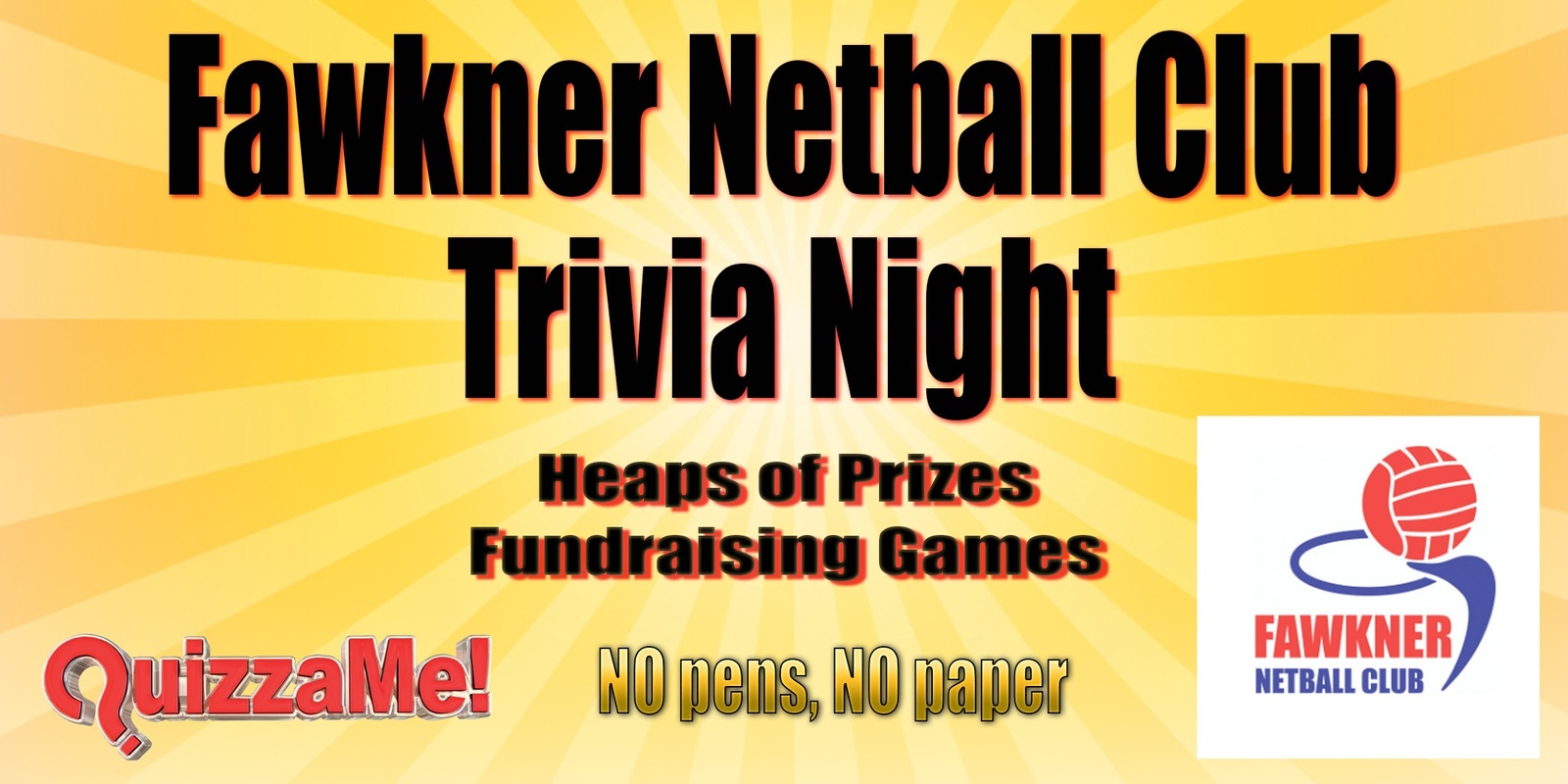 Banner image for Fawkner Netball Club Trivia Night