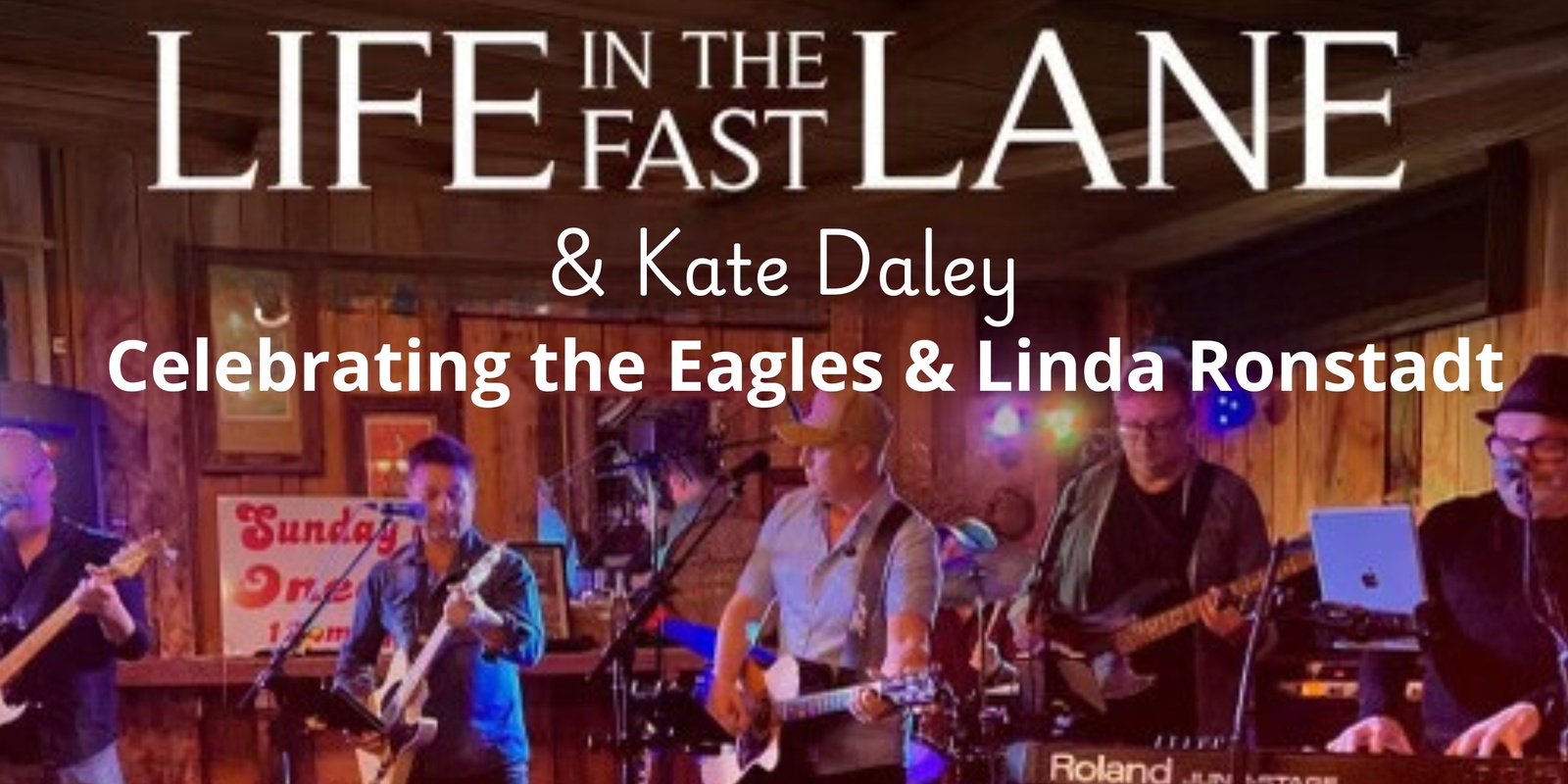 Banner image for Life in the Fastlane - Celebrating the songs of the Eagles & Linda Ronstadt