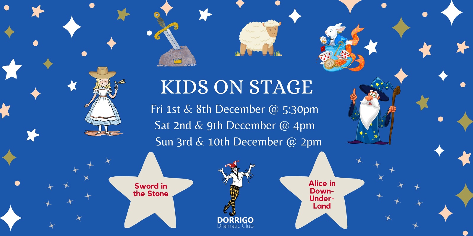 Banner image for Kids on Stage
