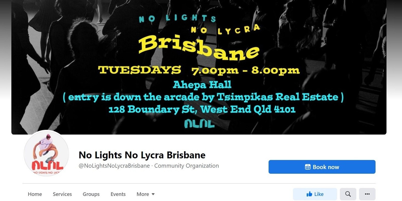 Banner image for No Lights No Lycra Brisbane