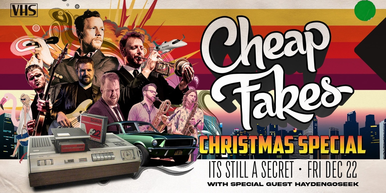 Banner image for Cheap Fakes Xmas/Holiday special show