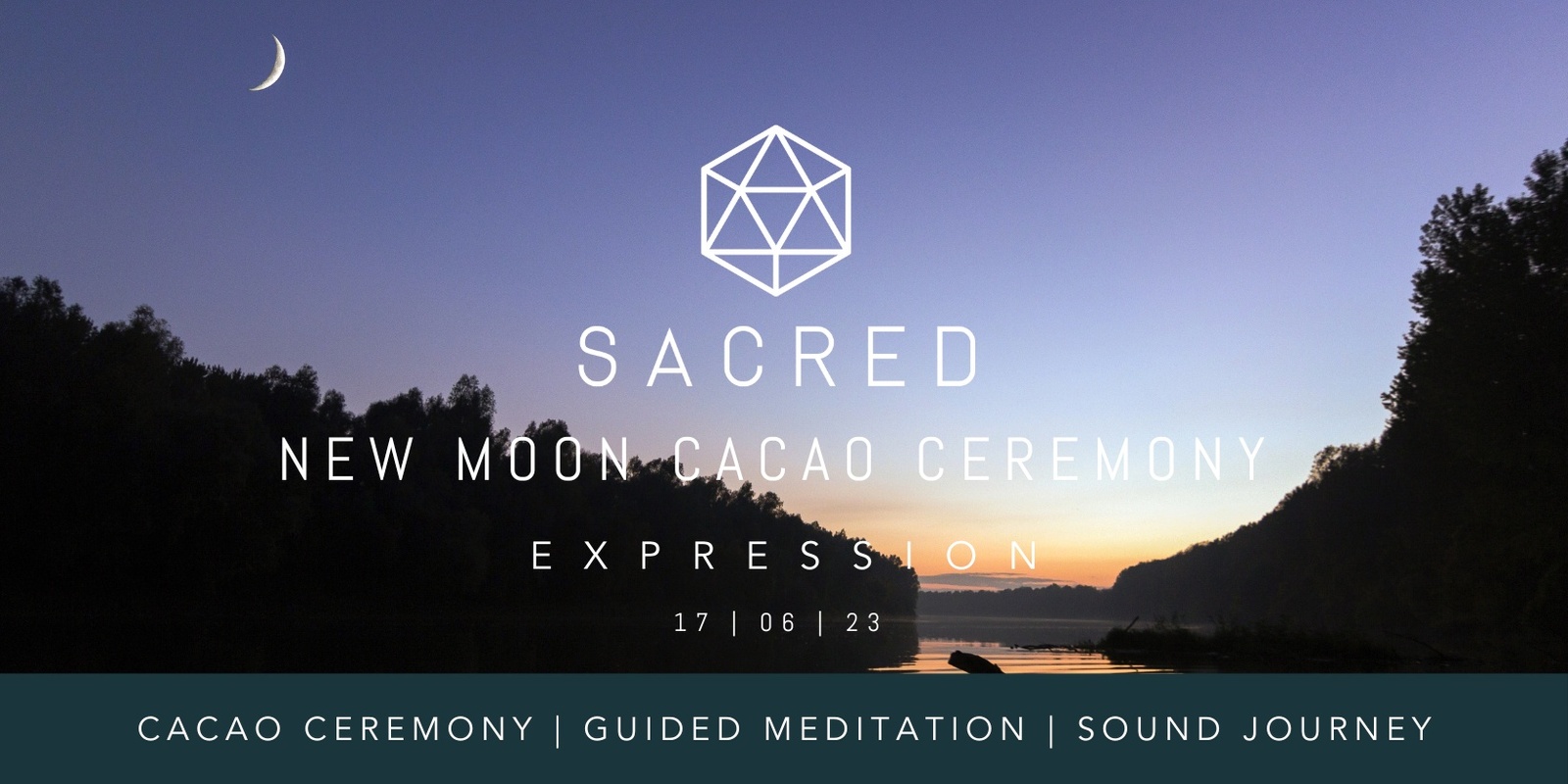 Banner image for Sacred New Moon Cacao Ceremony Surf Coast - Expression 