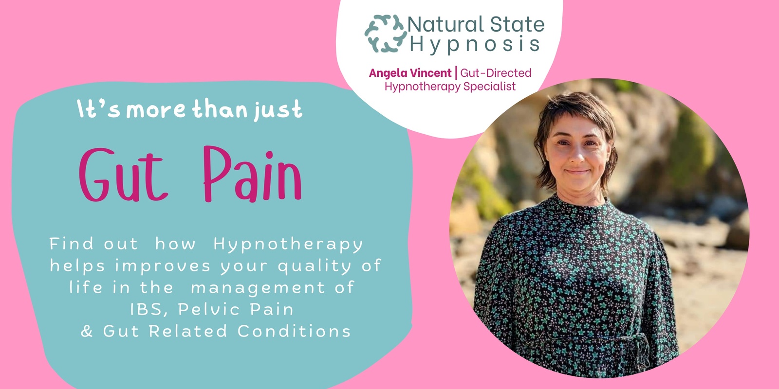 Banner image for Easing Gut and Pelvic pain with Hypnotherapy Launceston