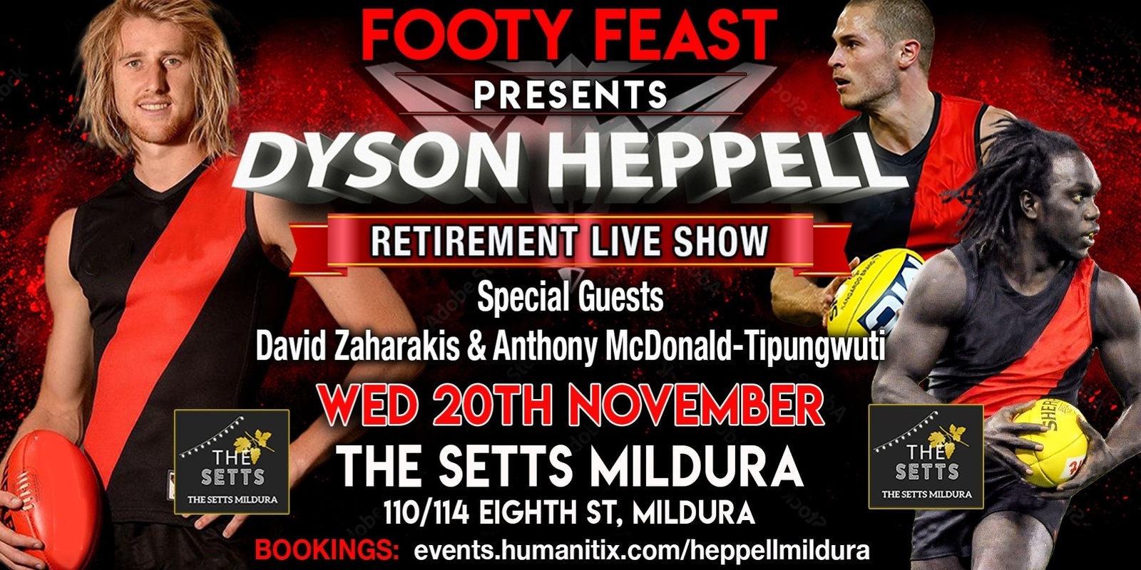 Banner image for Dyson Heppell Retirement "Live Show"