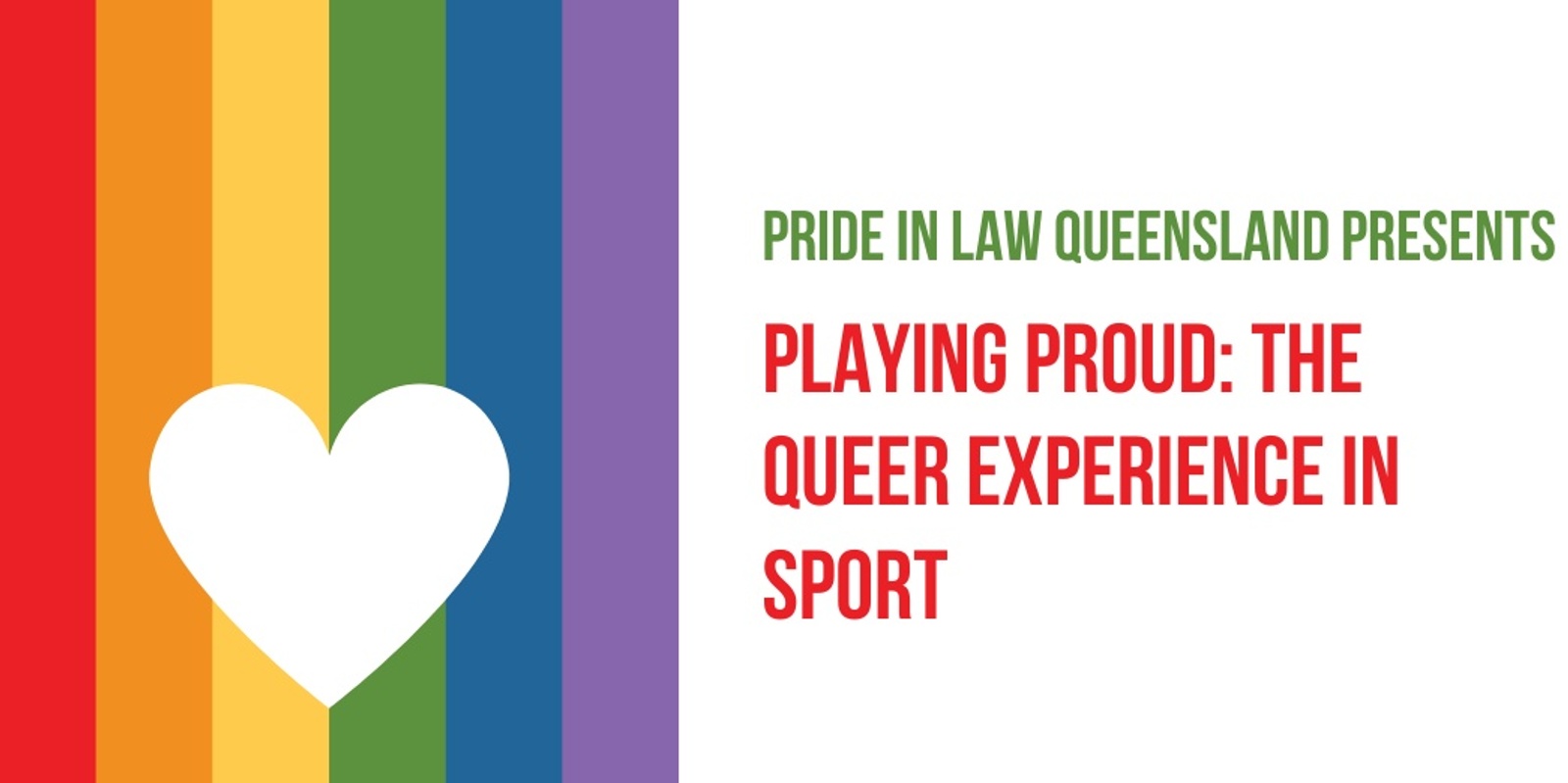Banner image for Playing Proud: The Queer Experience in Sport