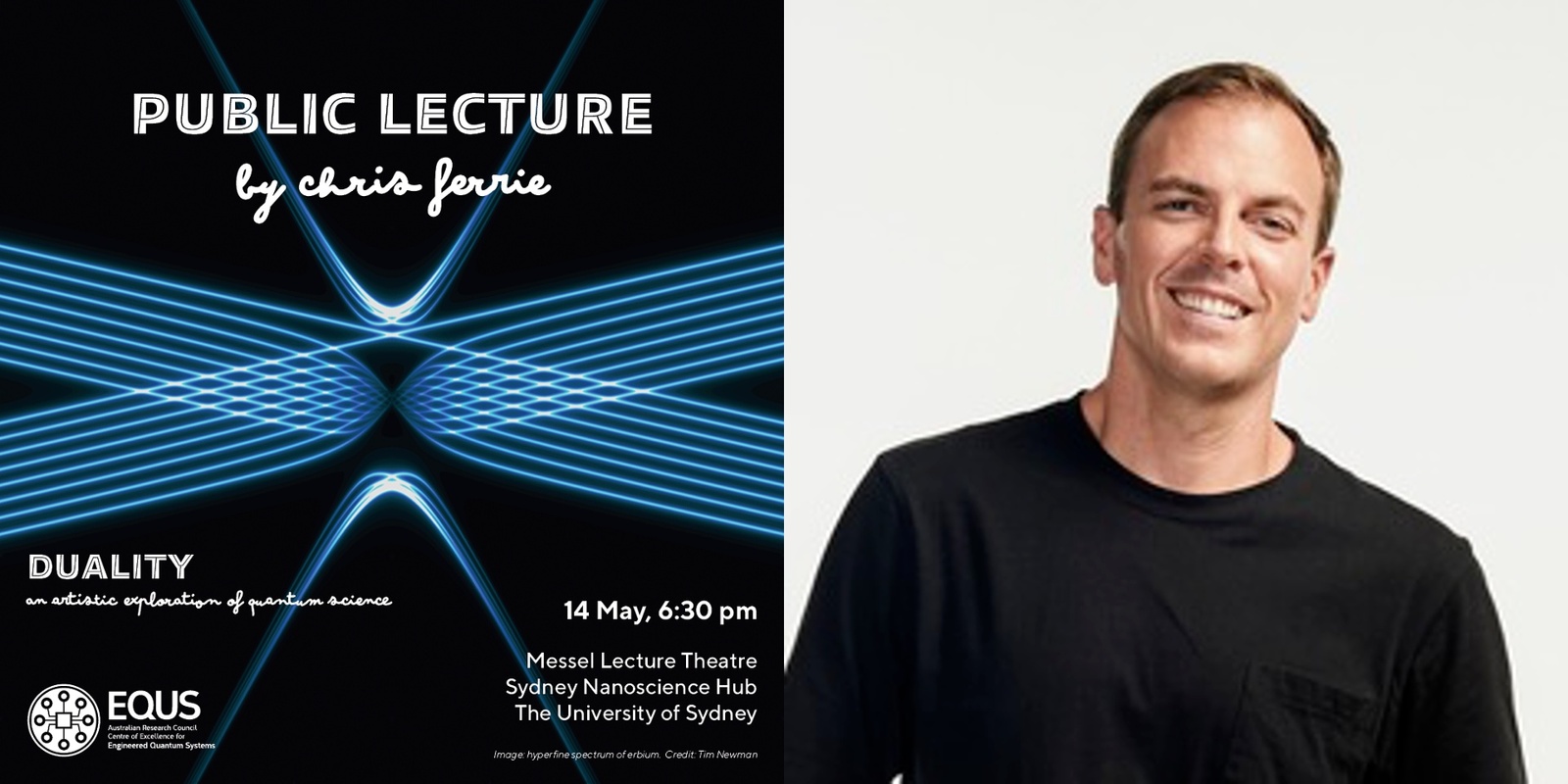 Banner image for DUALITY – public talk by A/Prof. Chris Ferrie
