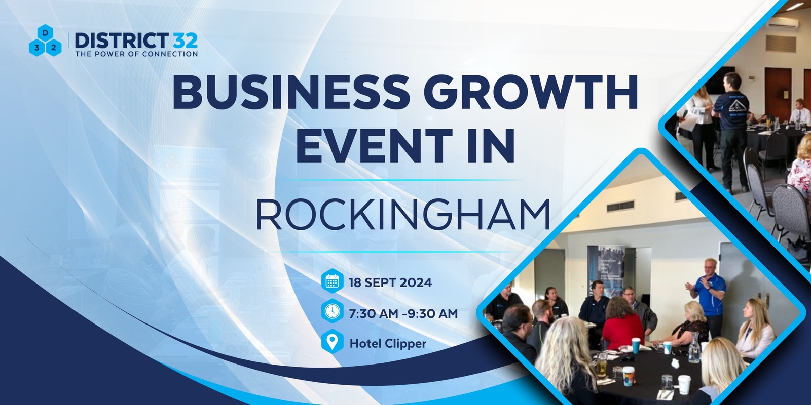 Banner image for District32 Business Networking Perth – Rockingham - Wed 18 Sep