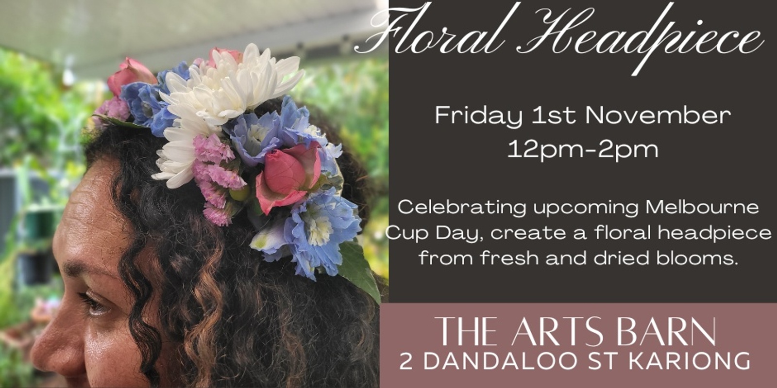 Banner image for Floral Headpiece