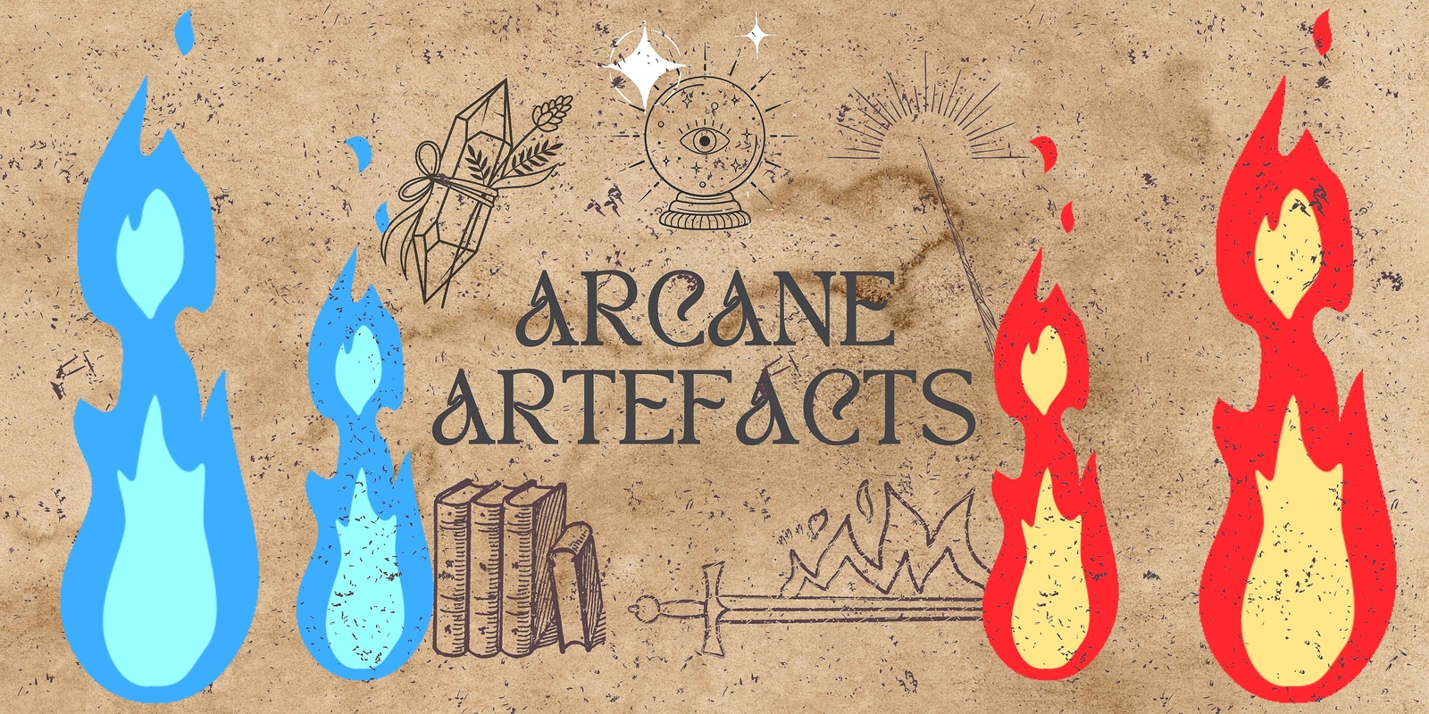 Banner image for ARCANE ARTEFACTS - Art Workshop Wk2