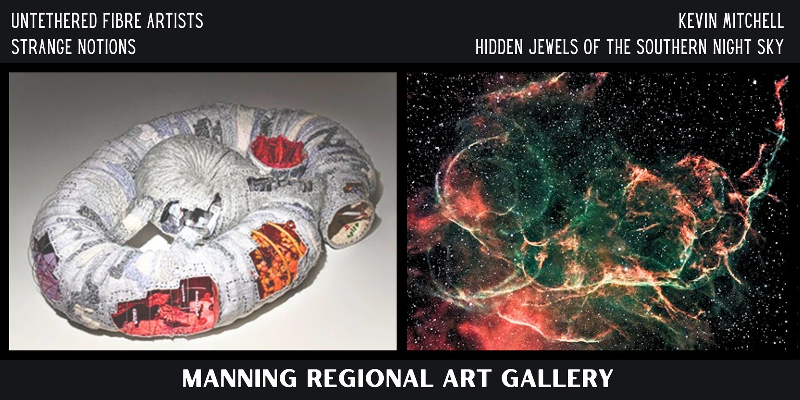 Banner image for Exhibition Openings | Untethered Fibre Artists + Kevin Mitchell