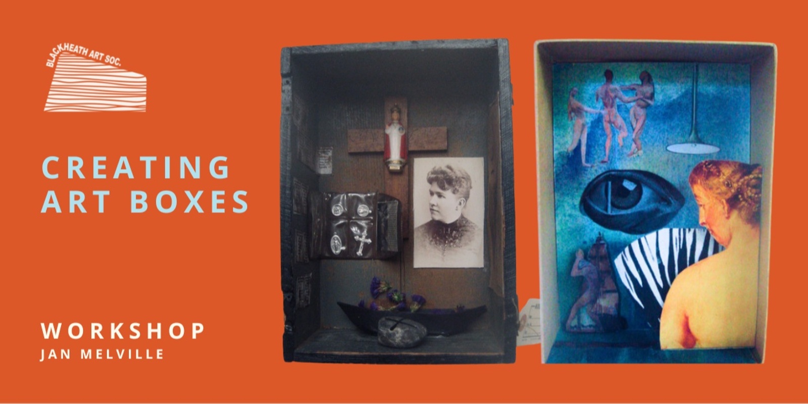 Banner image for Creating Art Boxes with Jan Melville (1 day workshop)