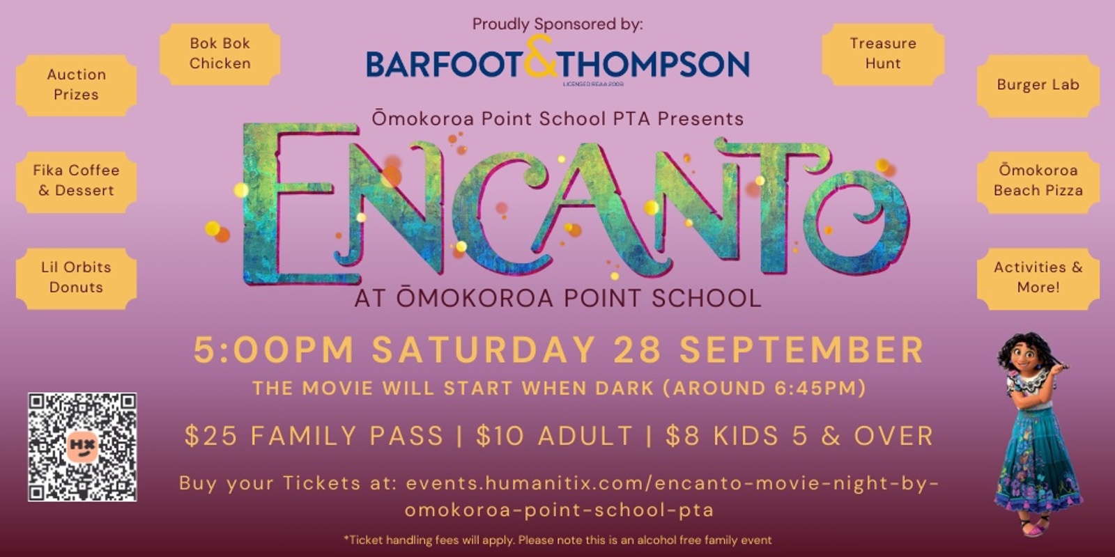 Banner image for Encanto Movie Night by Omokoroa Point School PTA