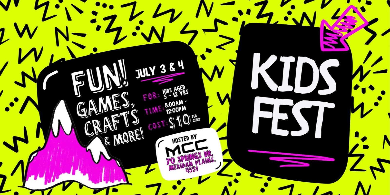 Banner image for MCC Kidsfest 