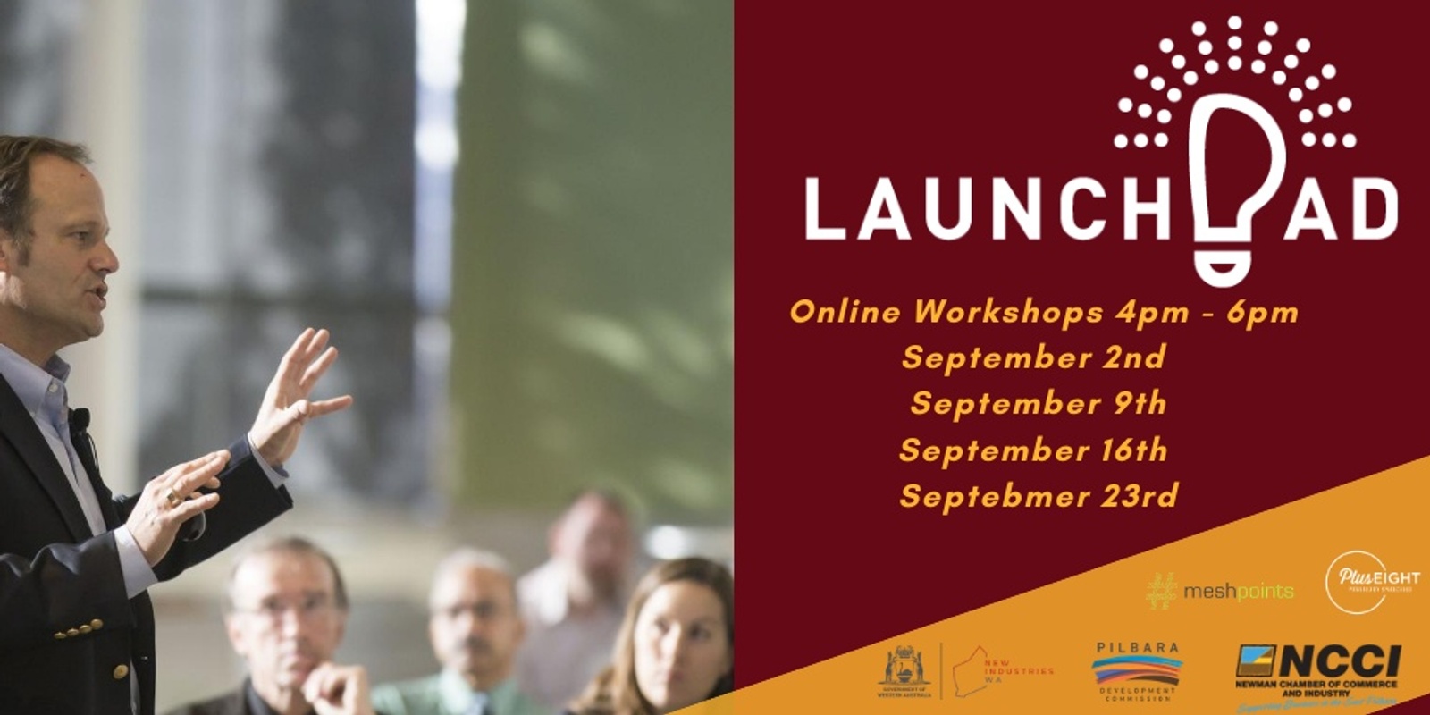 Banner image for Launchpad Online Bootcamp