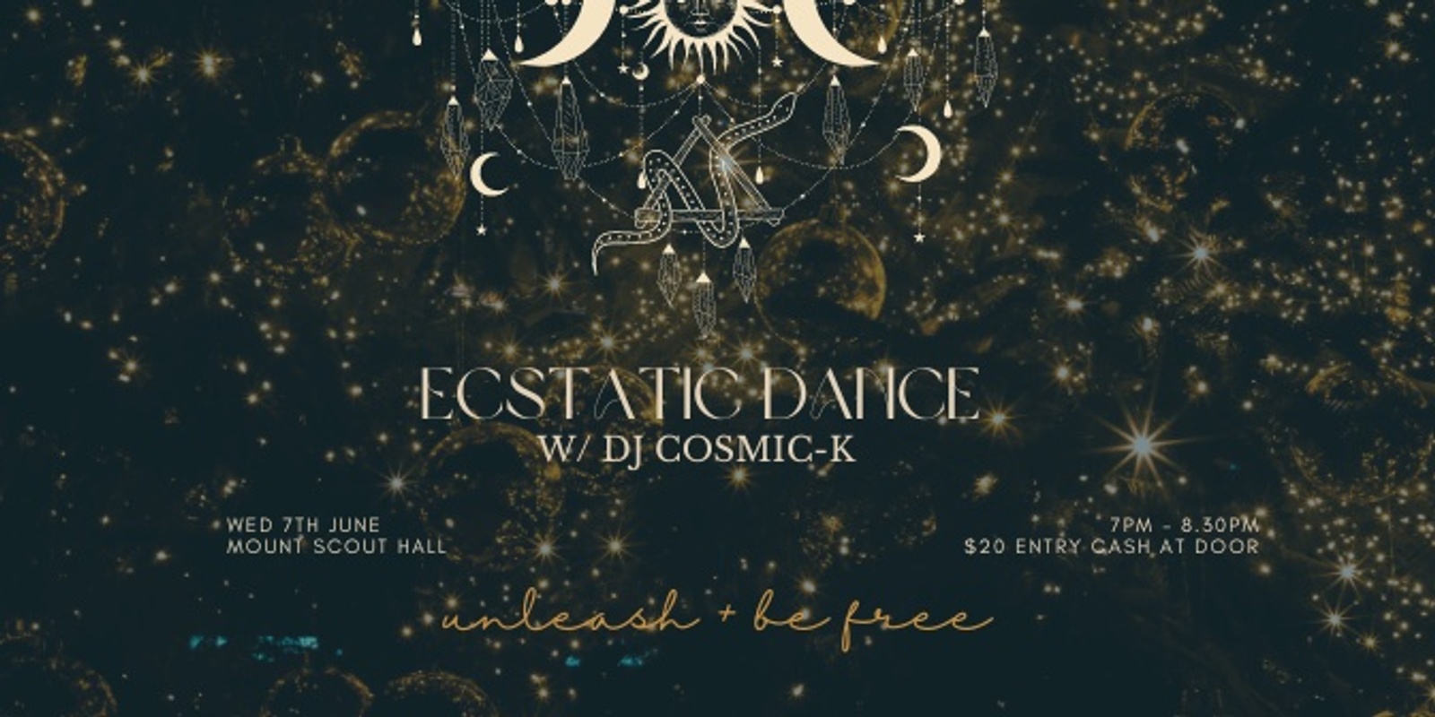 Banner image for Ecstatic Dance w/ DJ Cosmic-K