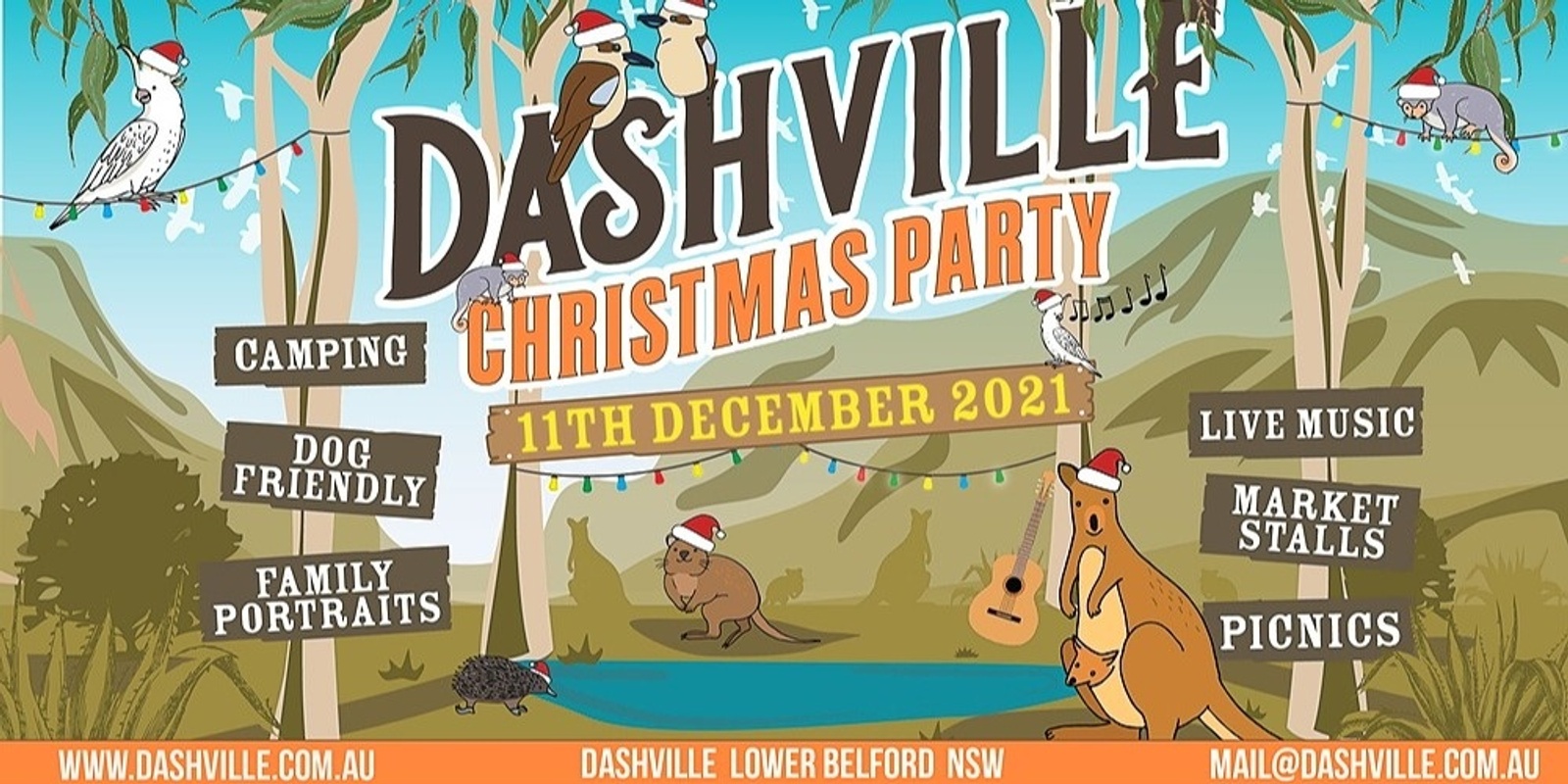 Banner image for Double Header: Dashville Christmas Party + Dashville Nights