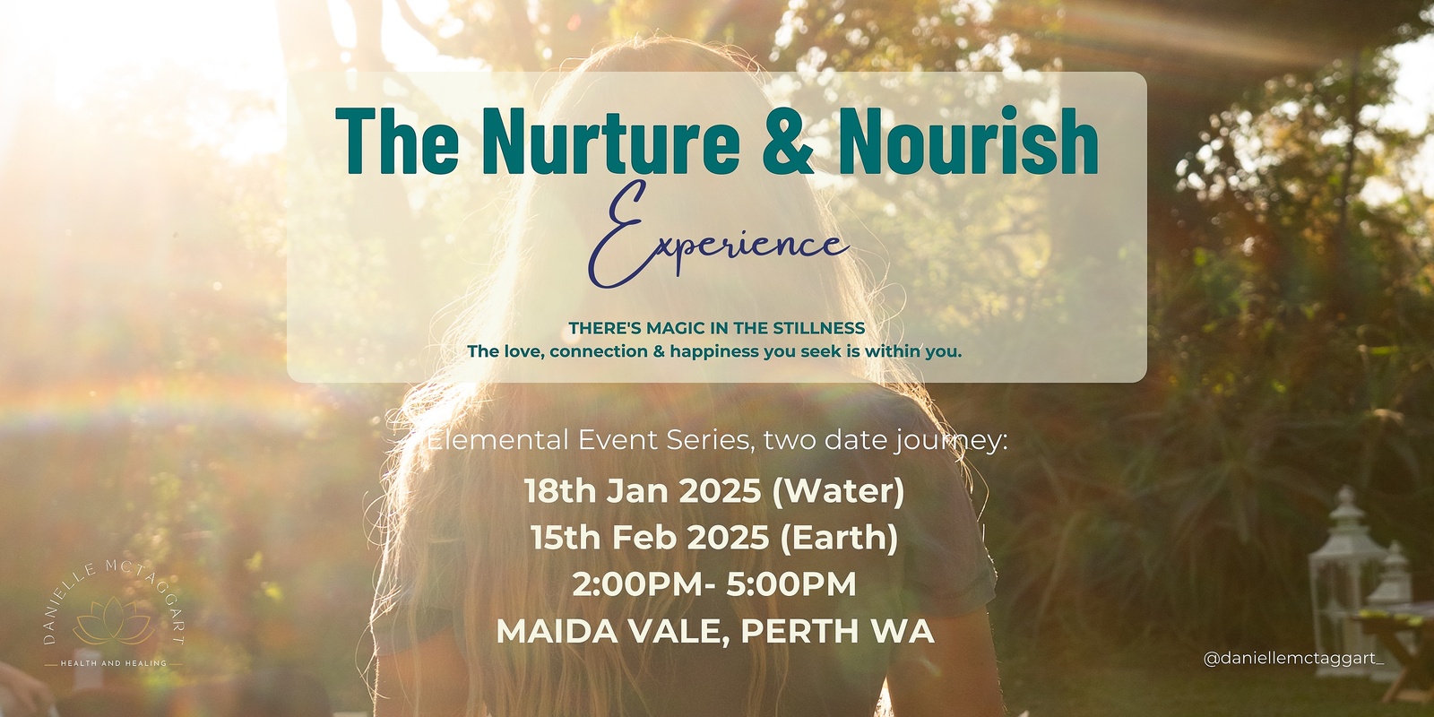 Banner image for The Nurture and Nourish Experience