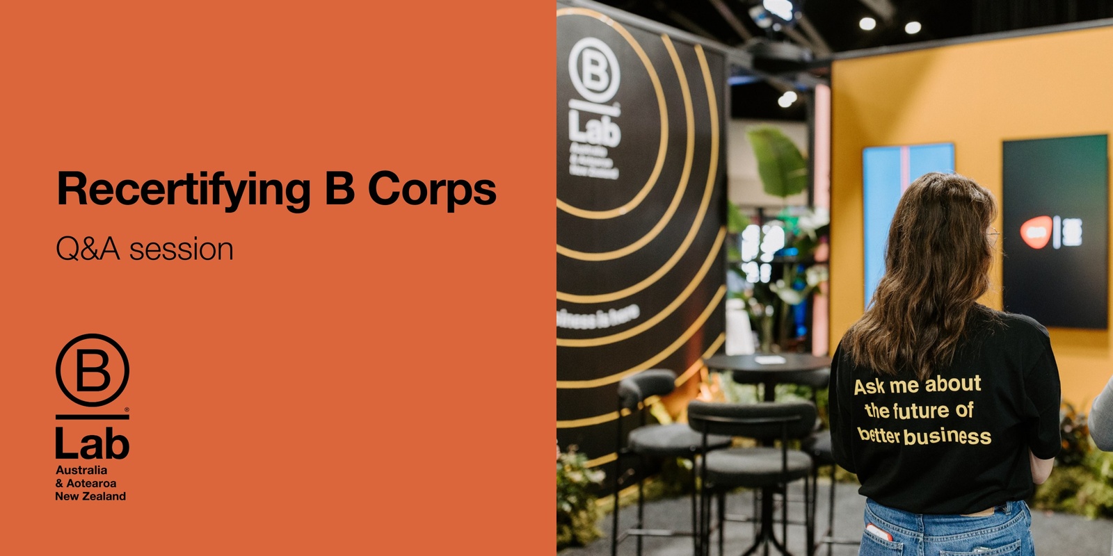 Banner image for Recertifying B Corps - Q&A Session