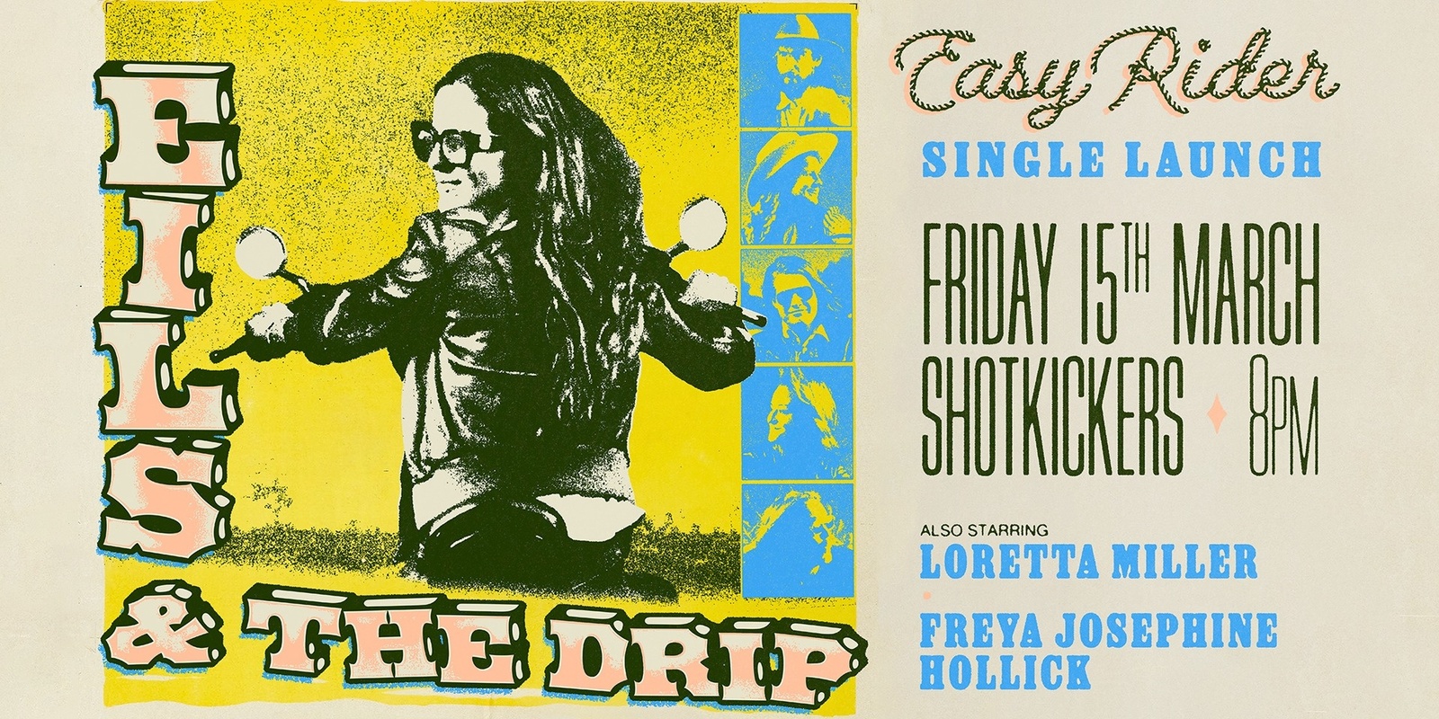 Banner image for Eils & the Drip single launch @ Shotkickers