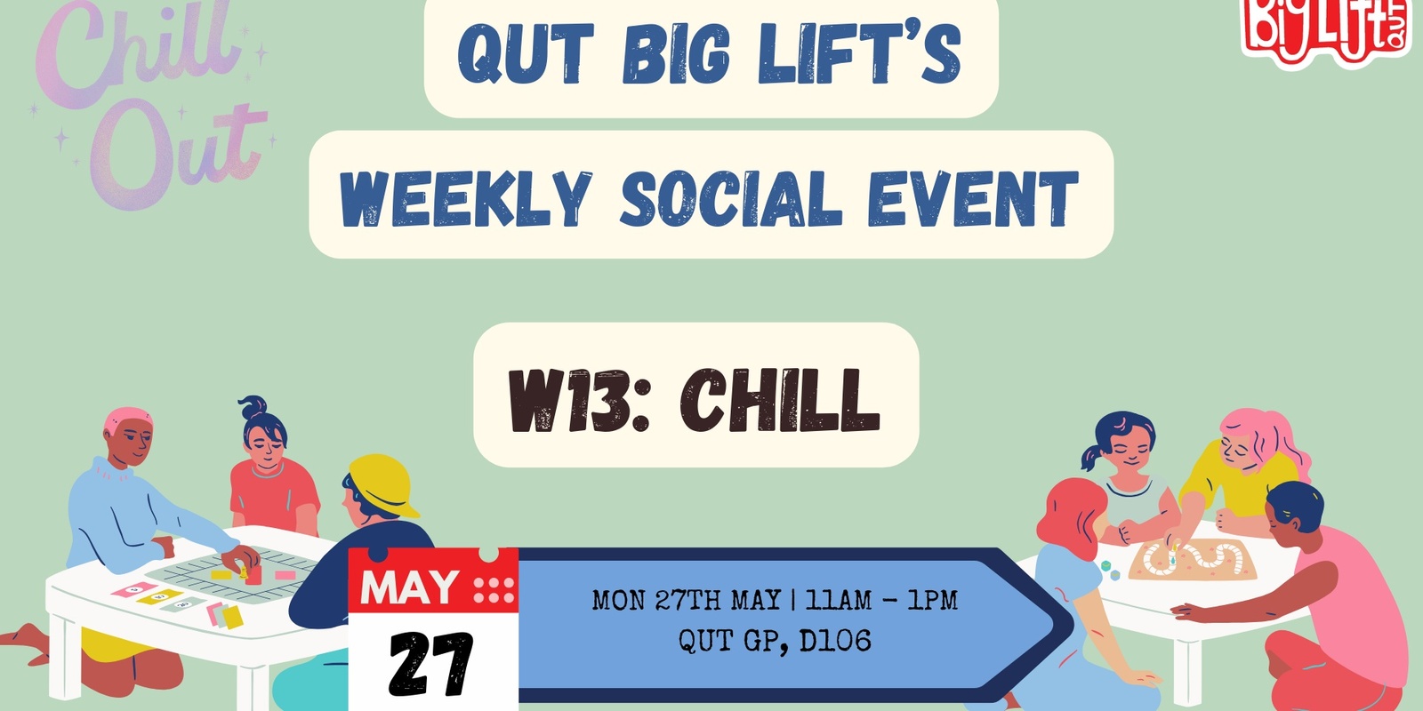 Banner image for W13 Social: Chill