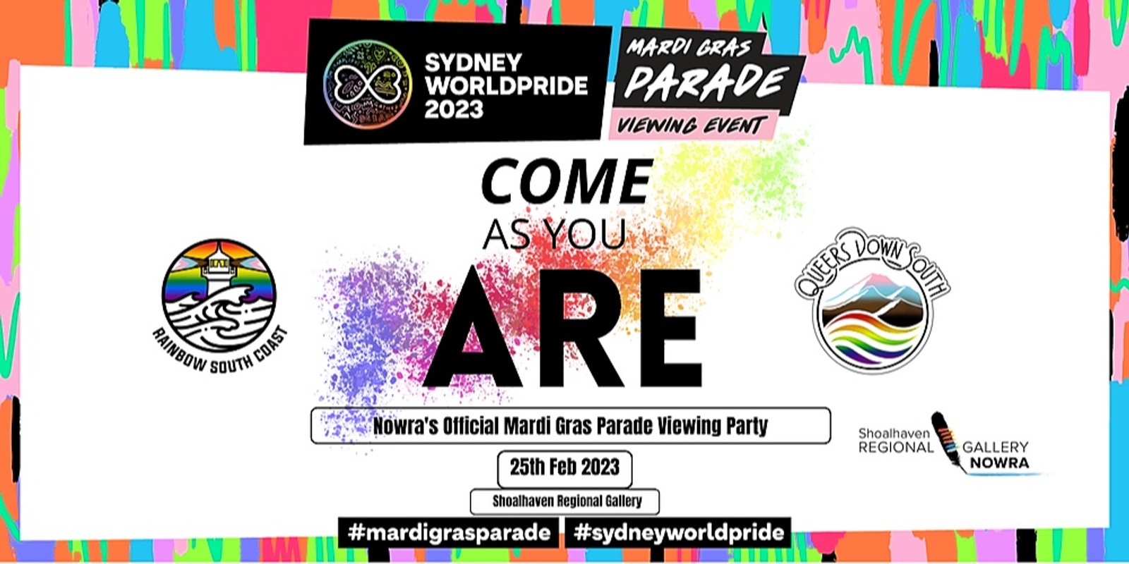 Banner image for Mardi Gras Viewing Party at the Gallery