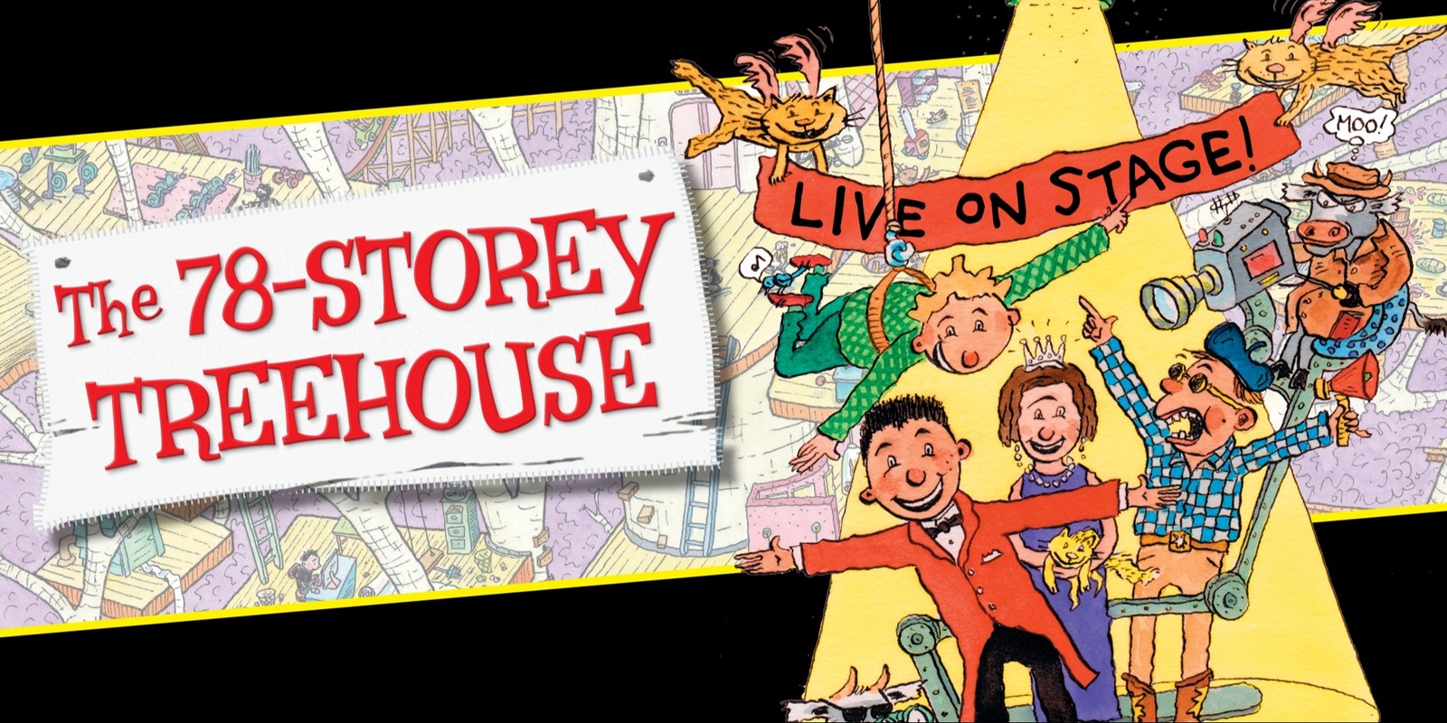 Banner image for The 78-Storey Treehouse – Live in Brisbane (January 2025)