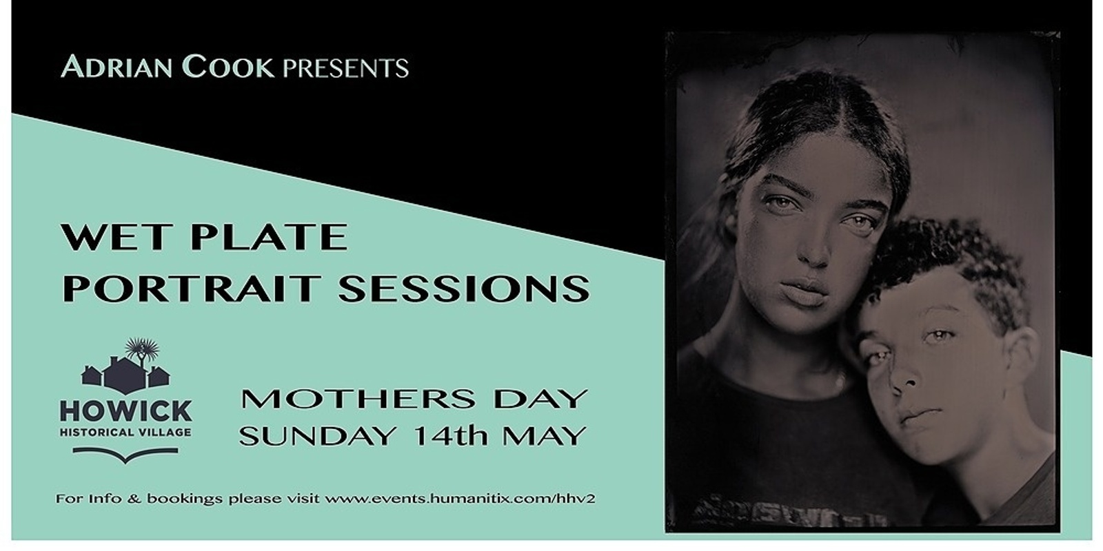 Banner image for Howick Historical Village: Wet Plate Portrait Sessions