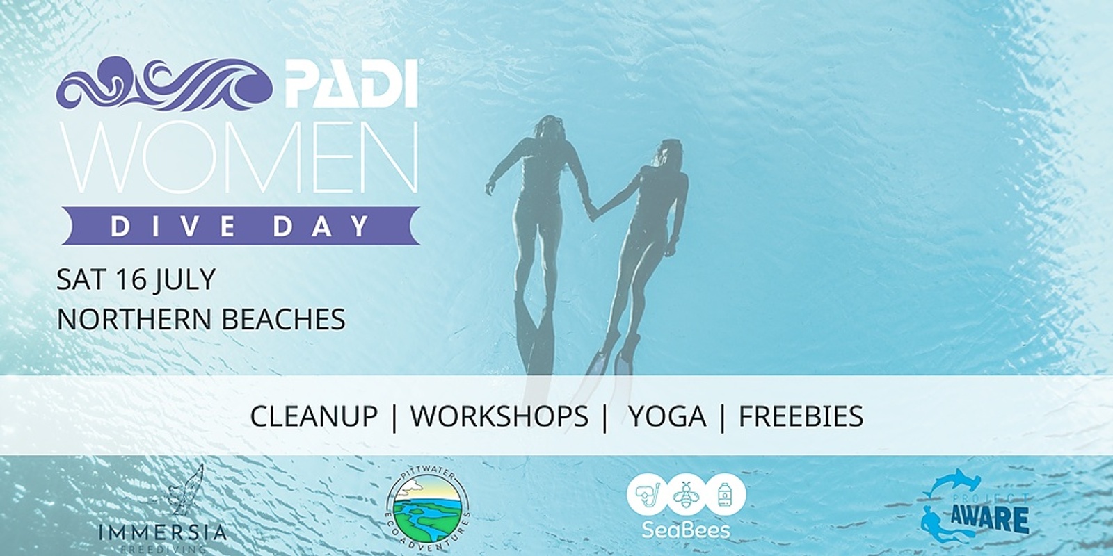 PADI Womens Dive Day Humanitix