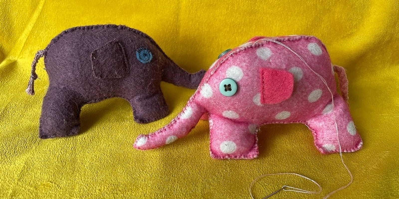 Banner image for Create your own Plush Toy Elephant with Robert