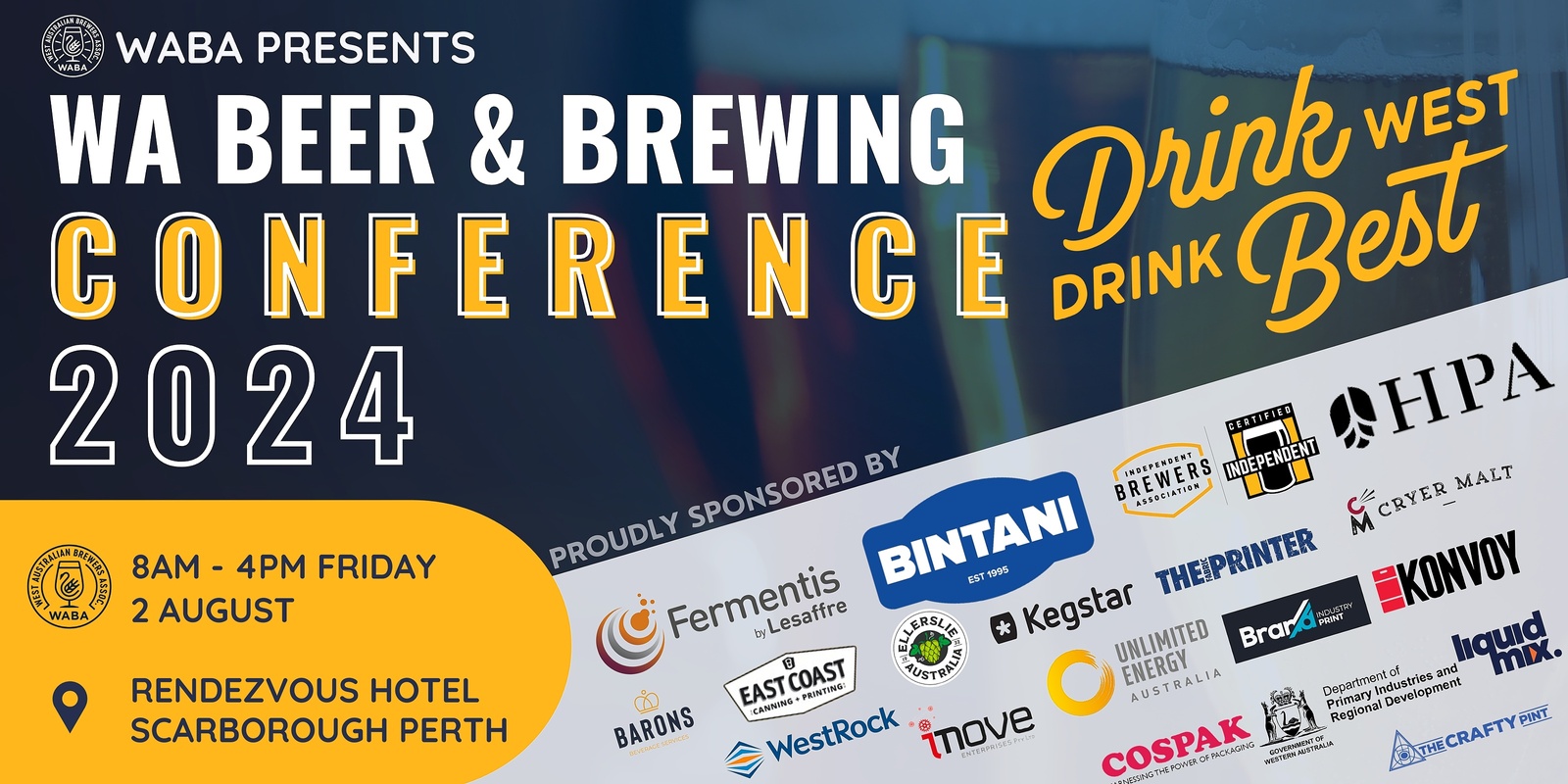 Banner image for WA Beer & Brewing Conference 2024