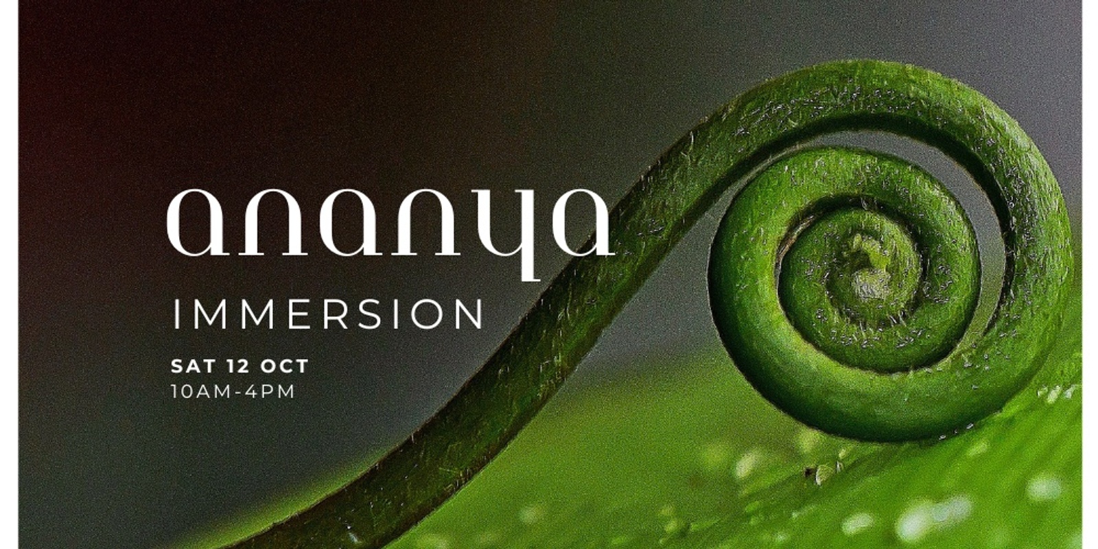 Banner image for ananya immersion: gathering of yoga, sacred sound & wisdom workshop