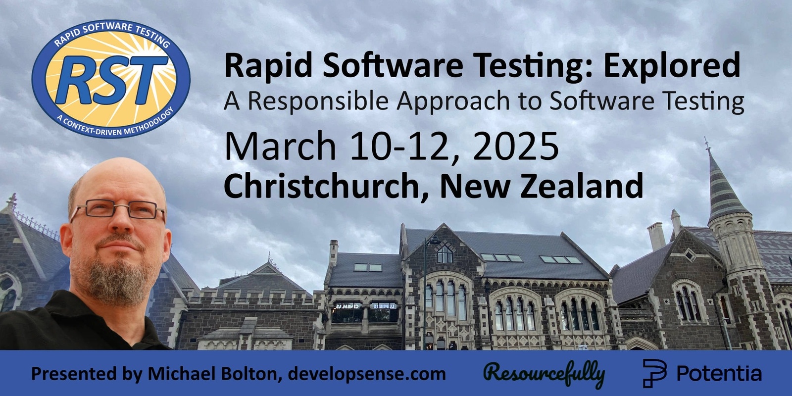 Banner image for RST Christchurch: Rapid Software Testing: Explored