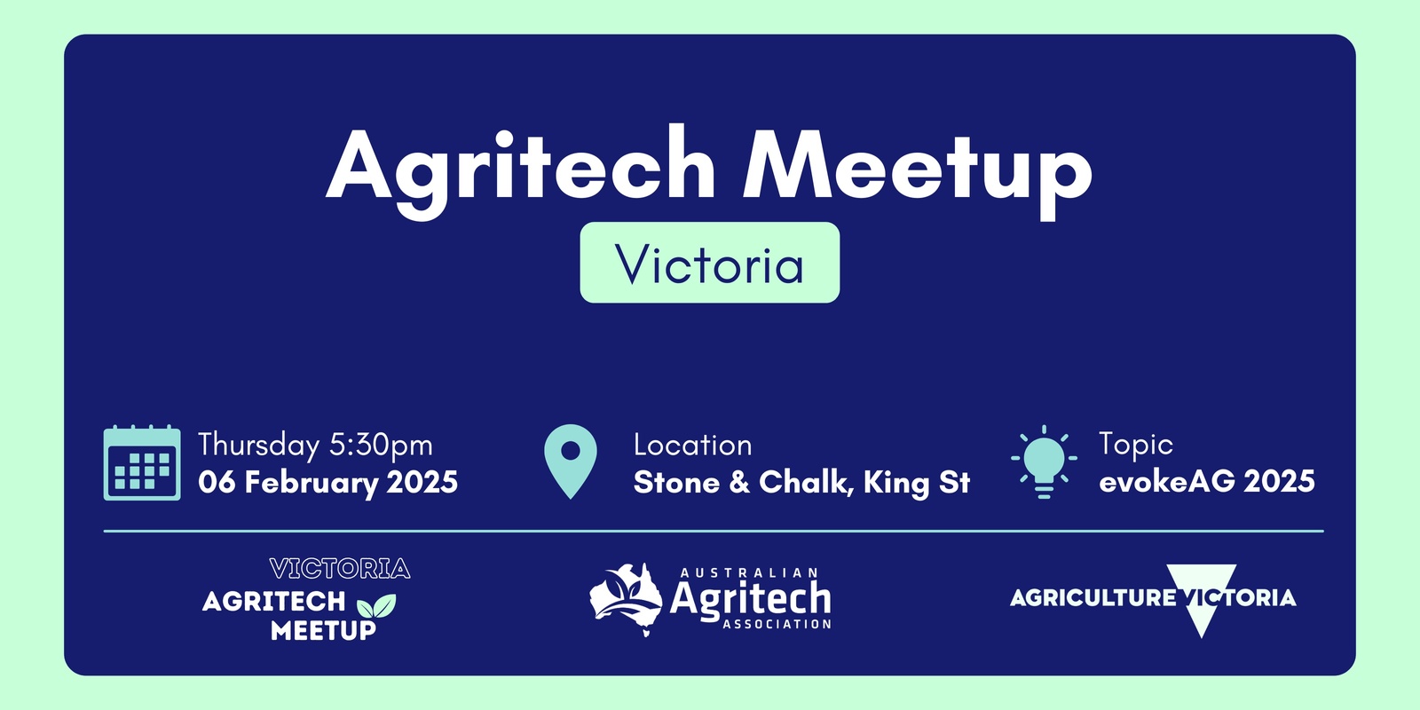 Banner image for Victoria Agritech Meetup: February