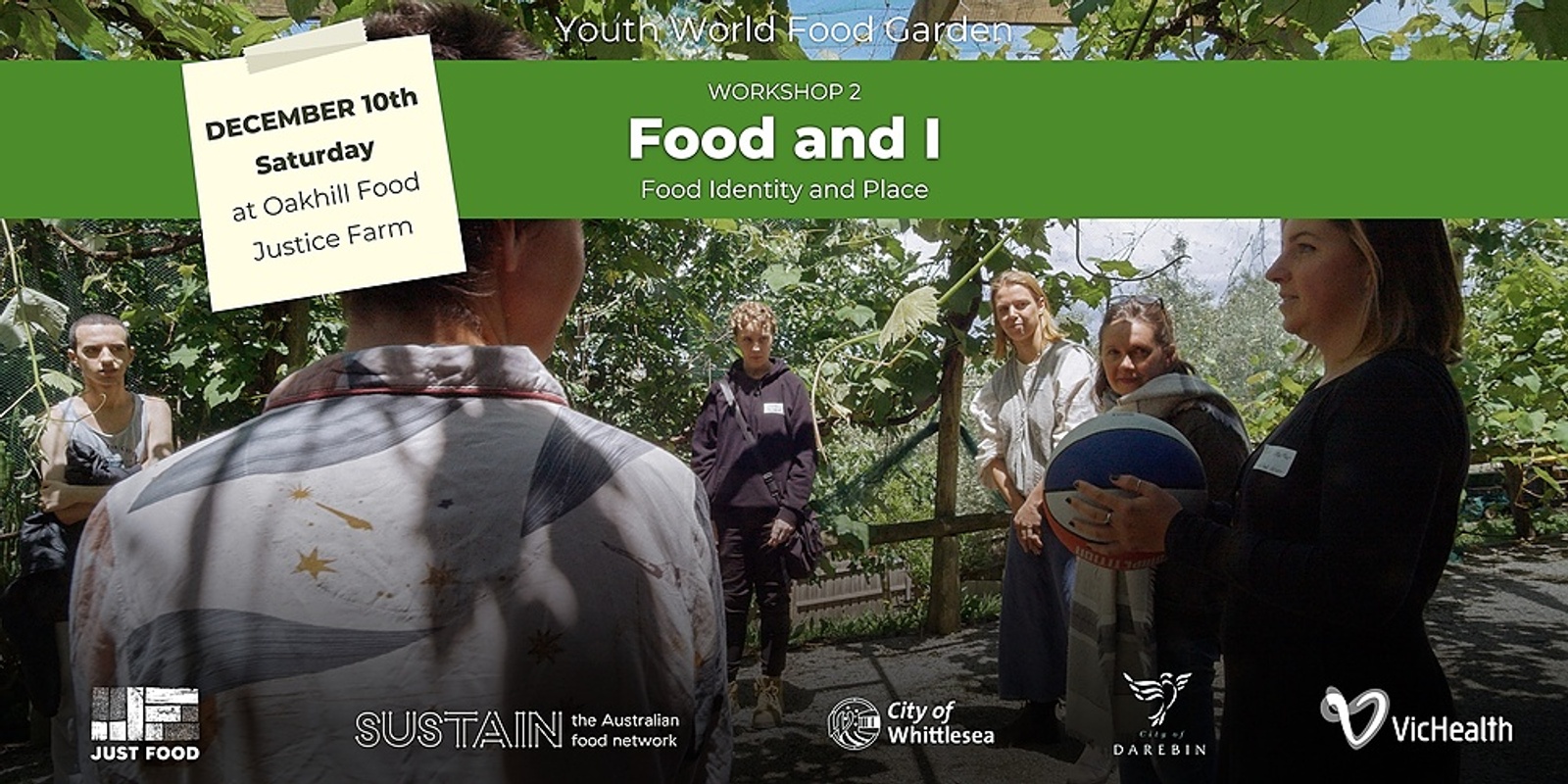 Banner image for Youth World Food Garden - Workshop 2 - Food and I 