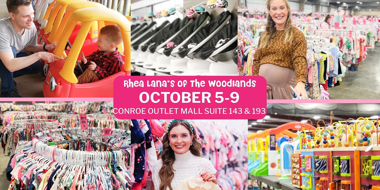 Banner image for Rhea Lana's of The Woodlands Fall  Shopping Event!