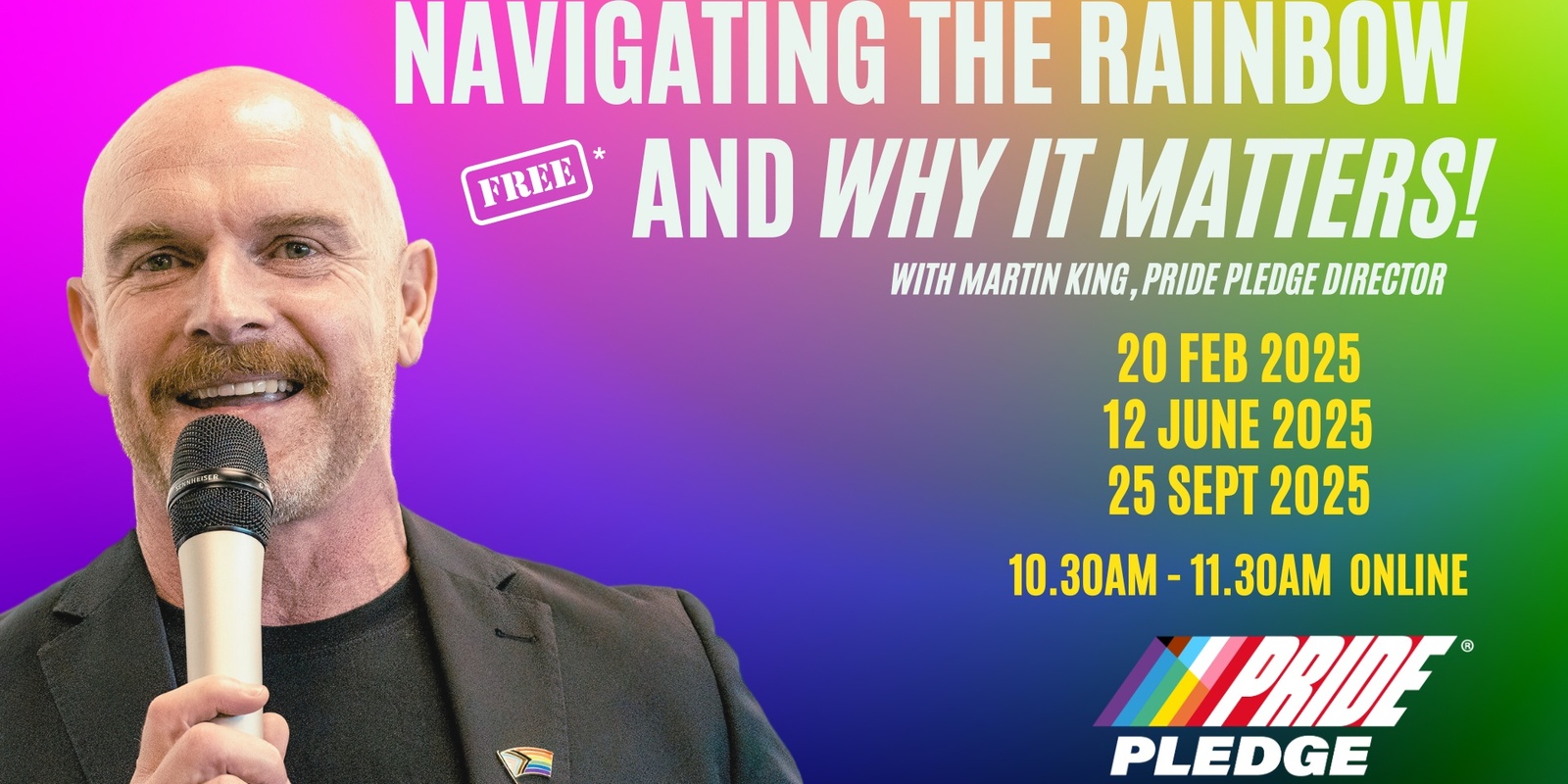 Banner image for Navigating The Rainbow and WHY it matters!