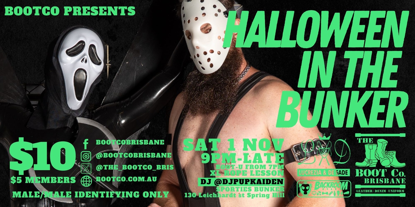 Banner image for BootCo Presents: Halloween in the Bunker