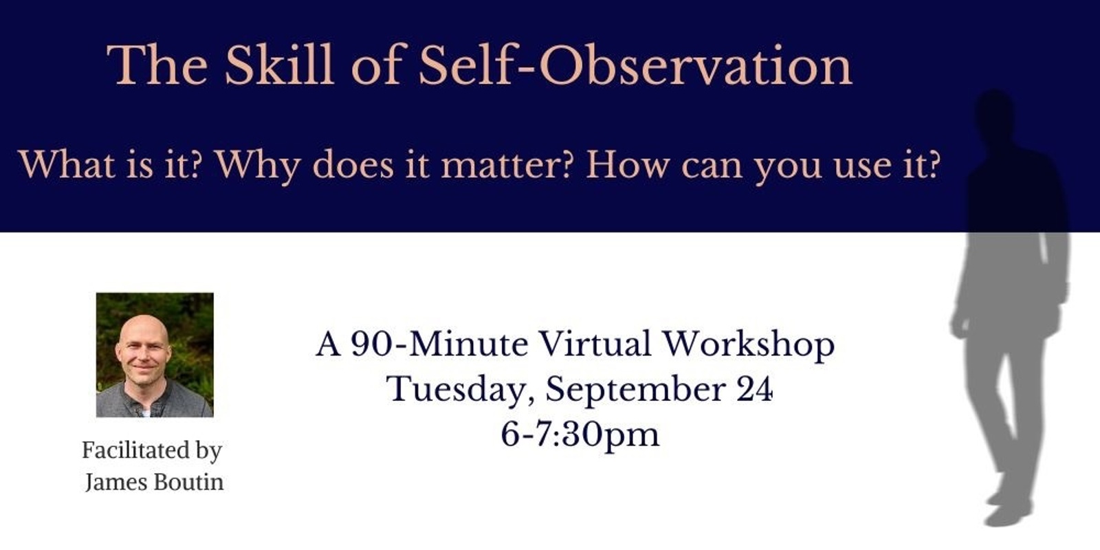 Banner image for The Skill of Self-Observation