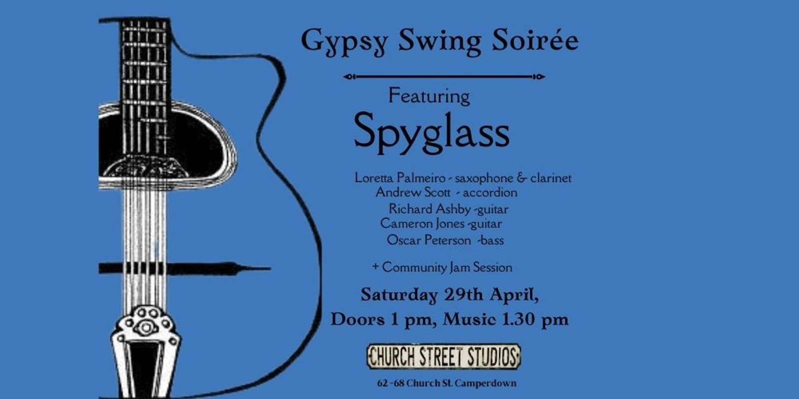 Banner image for Gypsy Swing Soirée- Spyglass